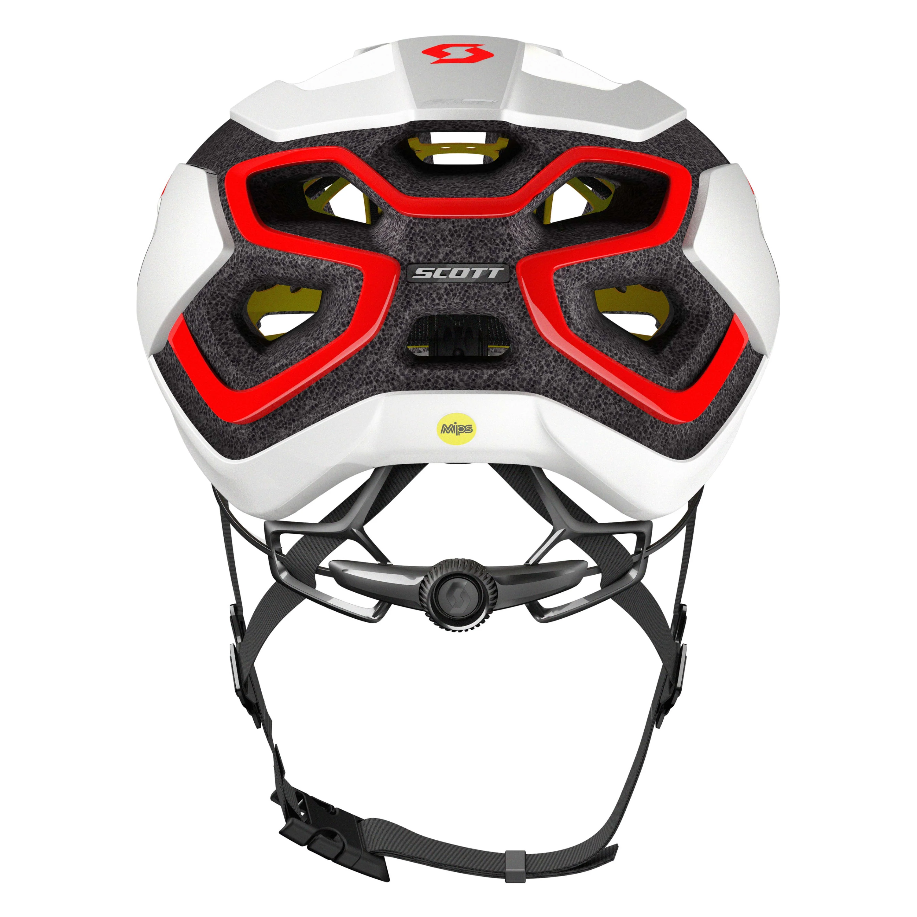 Scott Centric Plus Mips Helmet - White / Red - Image 5