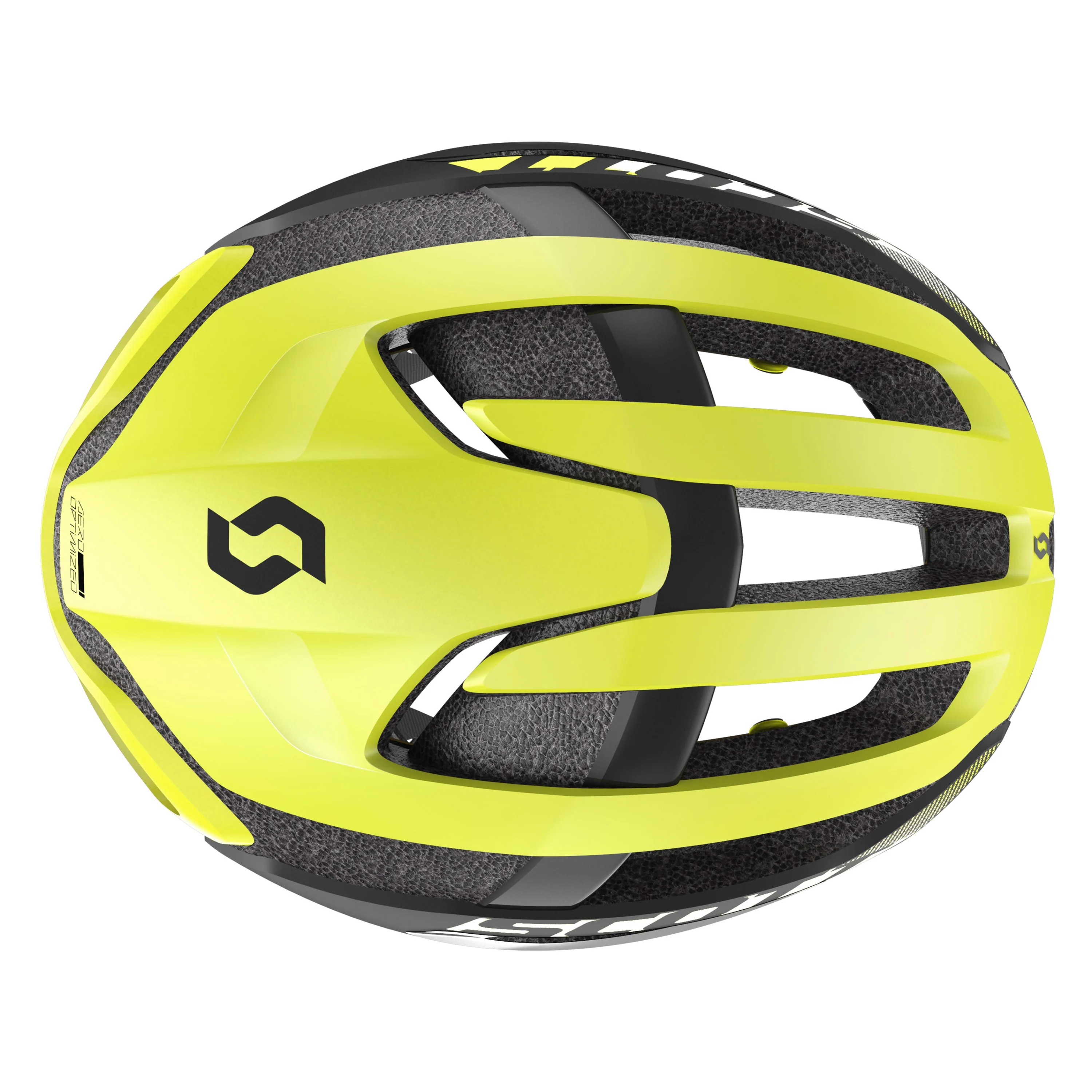 Scott Centric Plus Mips Helmet - Yellow RC / Black - Image 3