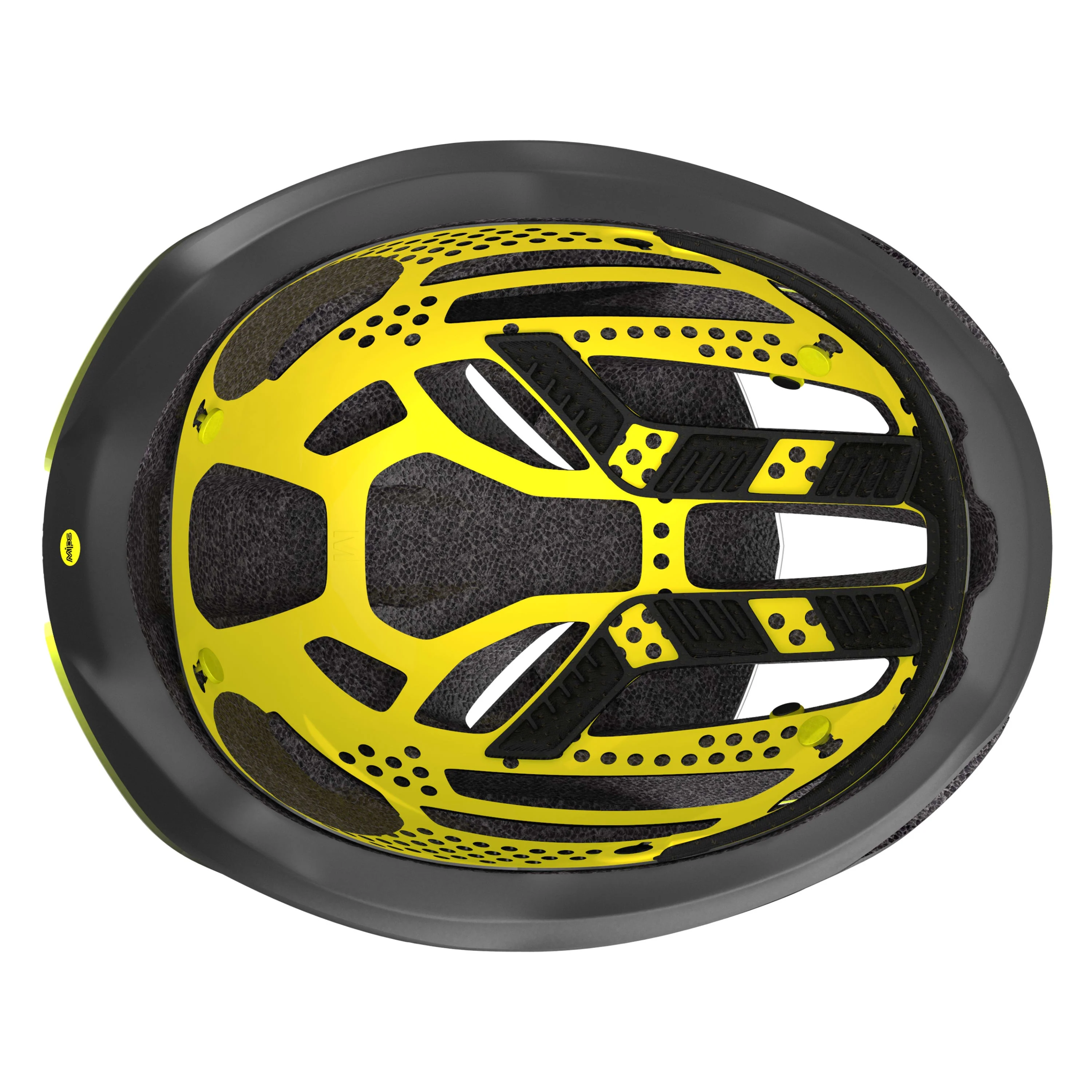 Scott Centric Plus Mips Helmet - Yellow RC / Black - Image 5