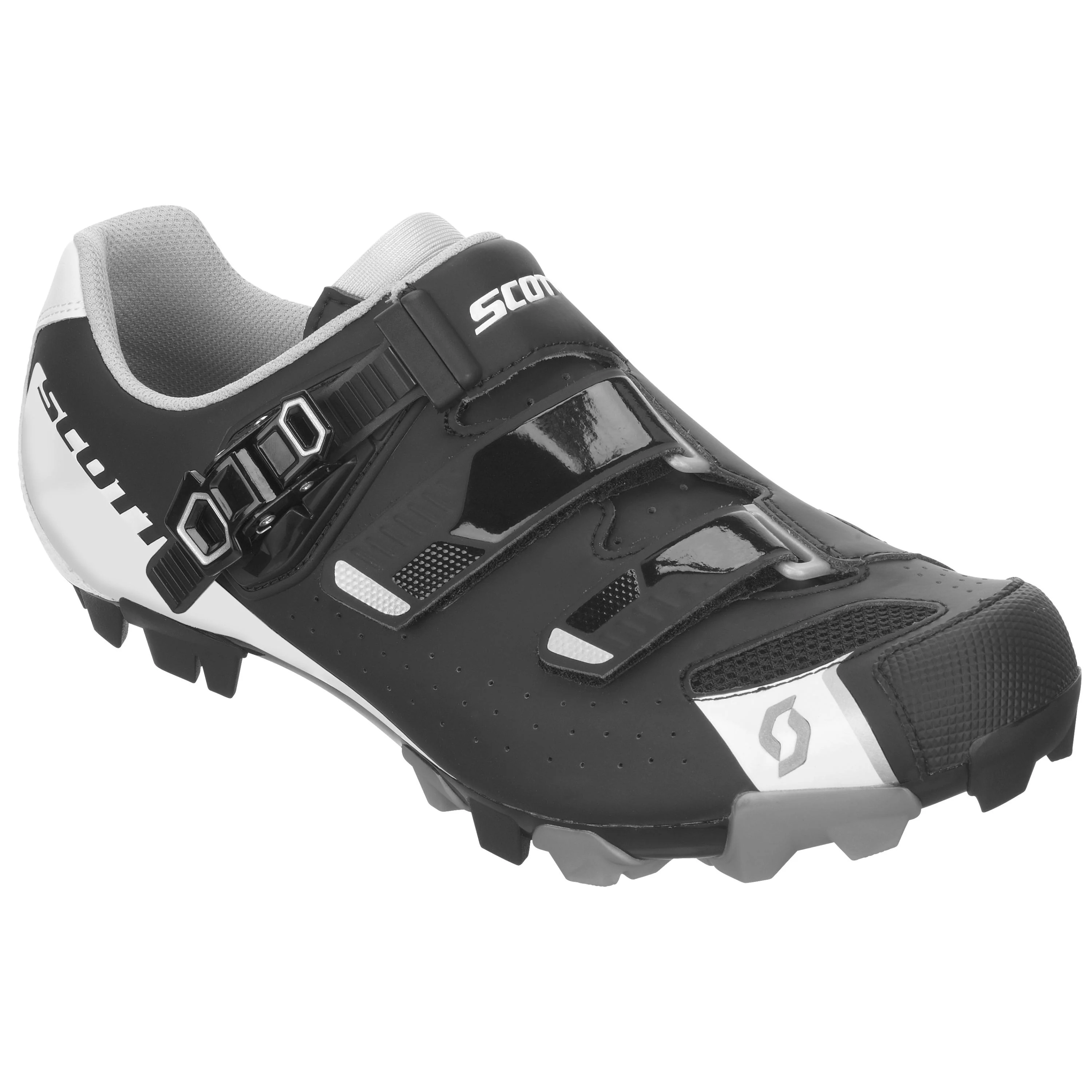 Scott Mtb Pro Ladies Shoes - Gloss White / Gloss Black - Image 2
