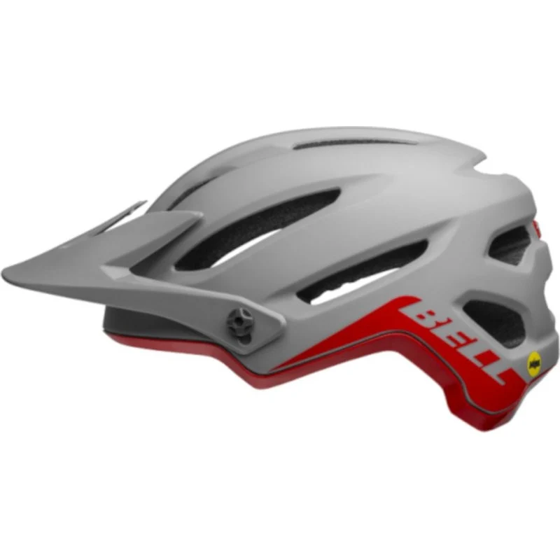 Bell 4FORTY Mips Helmet Cliffhanger - Matte Dark Grey / Crimson - Image 2