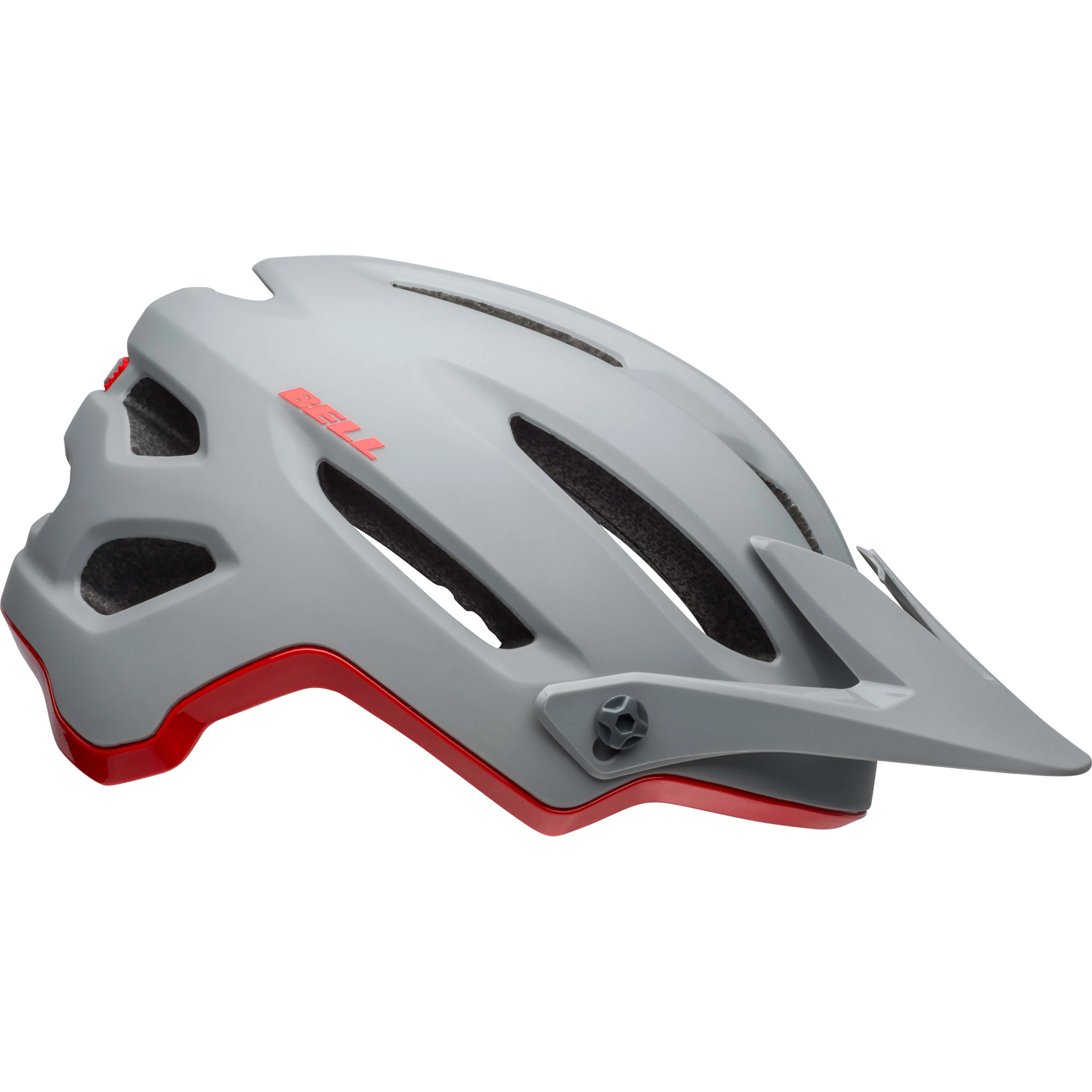 Bell 4FORTY Mips Helmet Cliffhanger - Matte Dark Grey / Crimson - Image 3