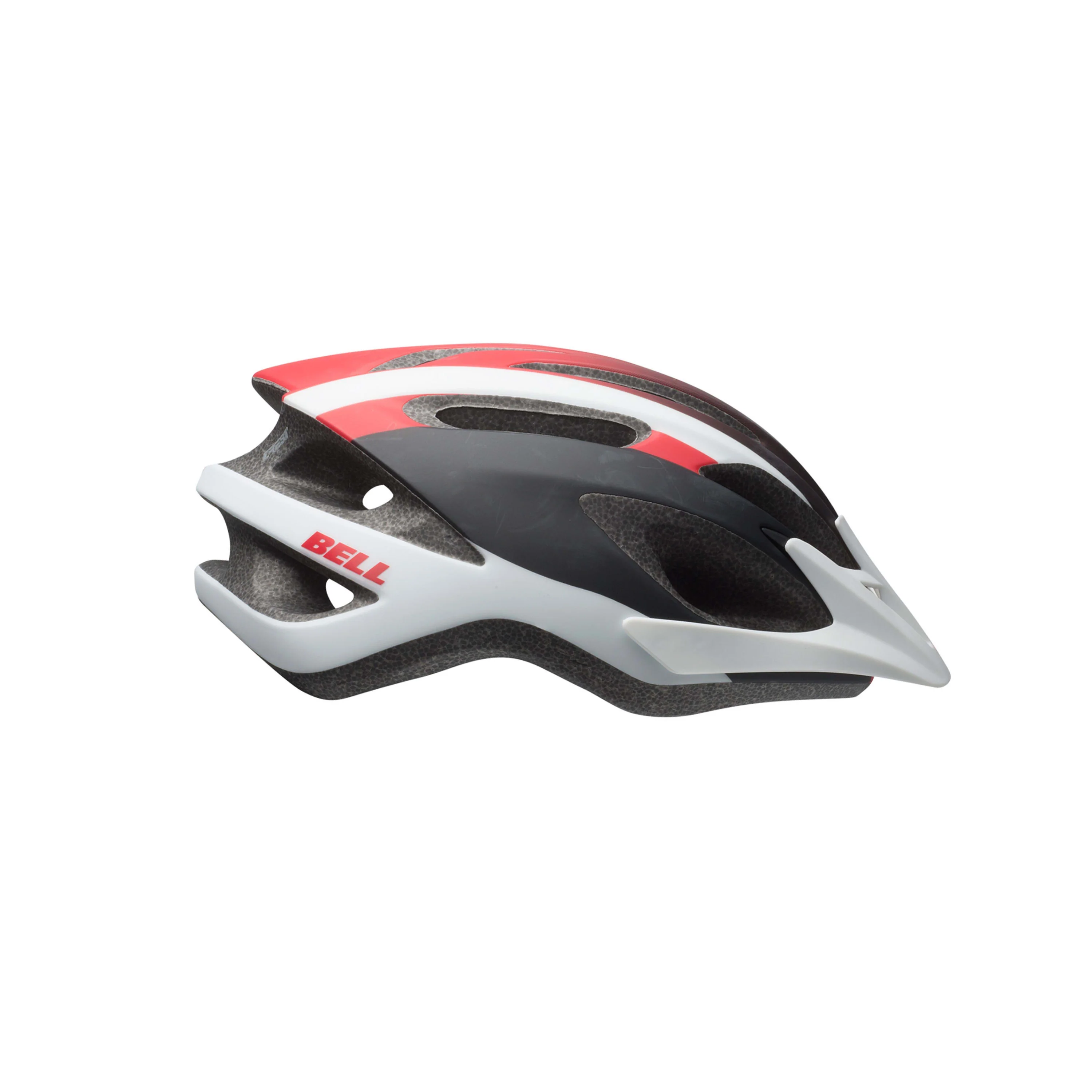 Bell Crest Helmet - Matte White / Red / Black - Image 2