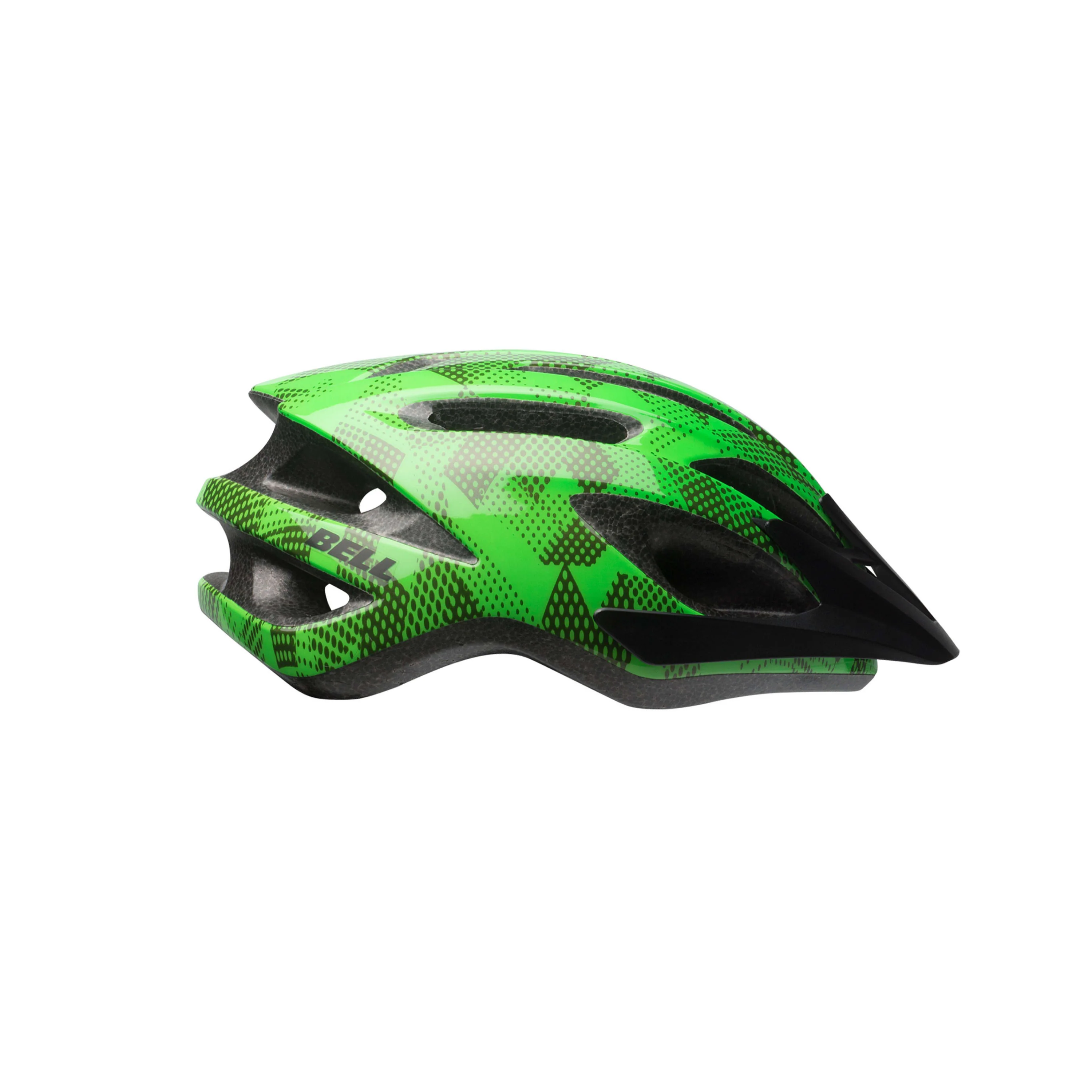 Bell Crest JR Helmet - Lime / Kryptonite - Image 2