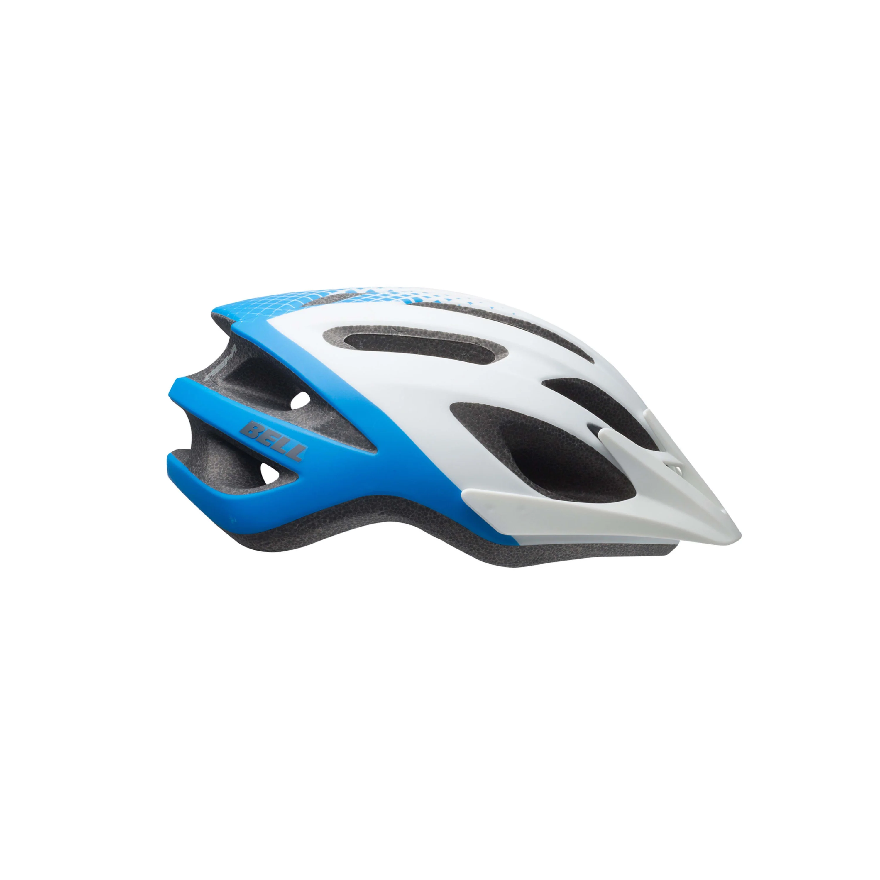 Bell Crest JR Helmet - Matte White / Force Blue - Image 2