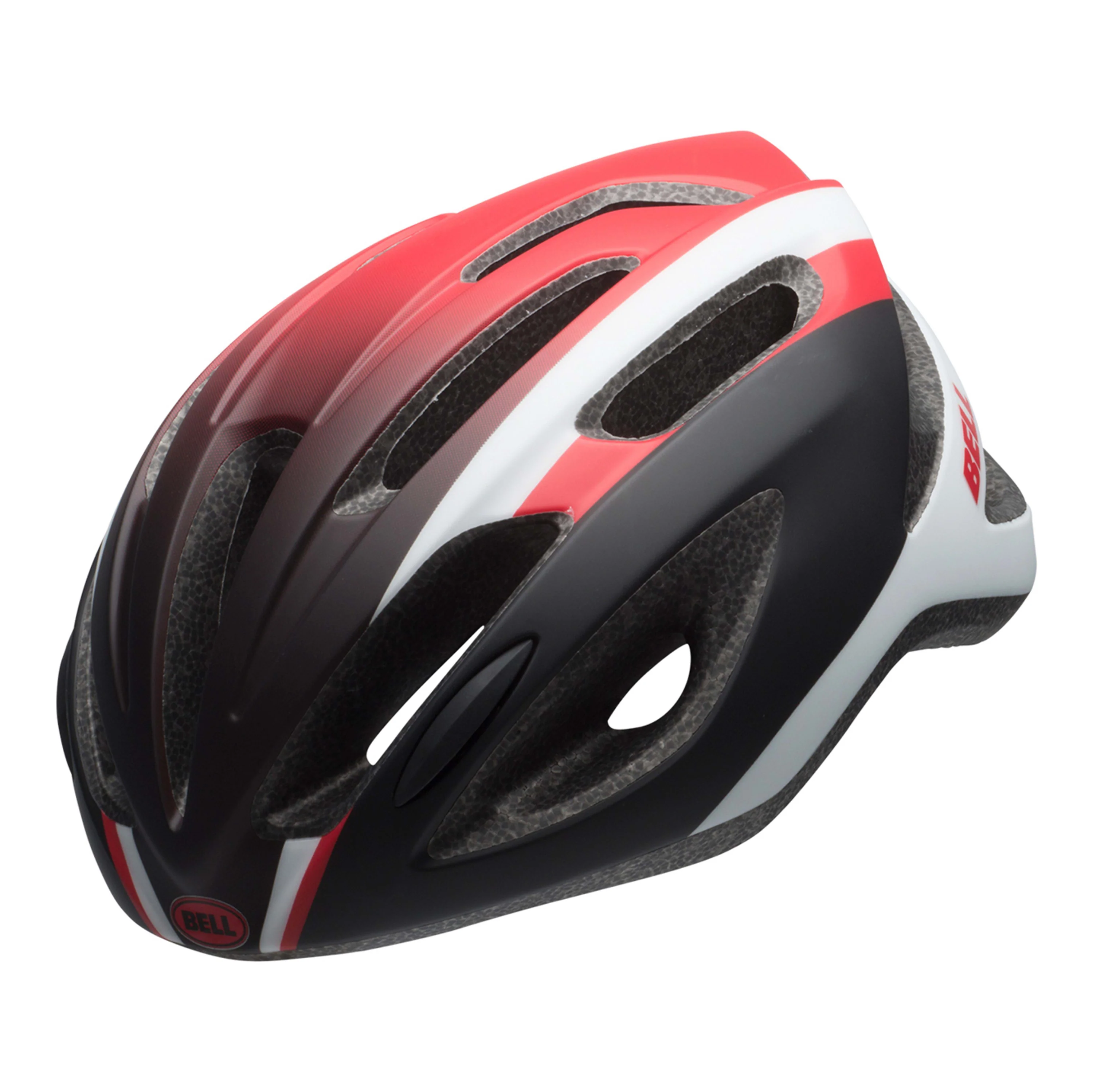 Bell Crest R Helmet - Matte White / Red / Black - Image 3