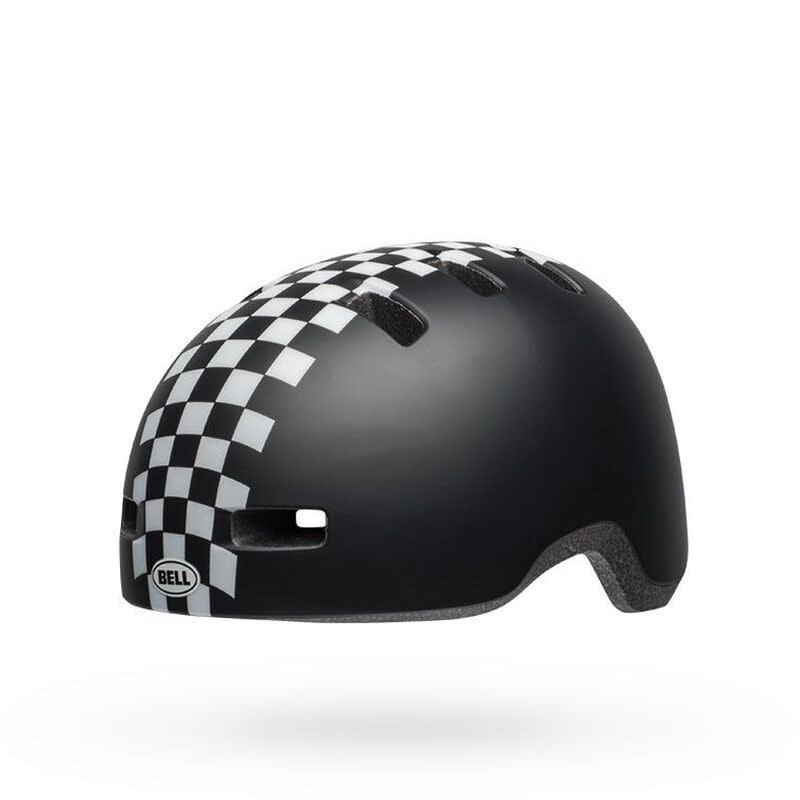 Bell Lil Ripper Child Helmet - Black / Checkers - Image 2