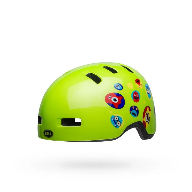 Bell Lil Ripper Child Helmet - Monsters Gloss Green - Image 2
