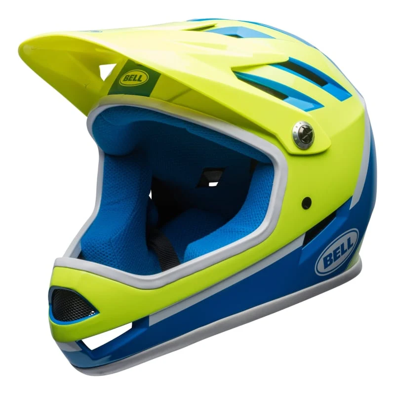 Bell Sanction Helmet - Force Blue / Retina Sear - Image 3