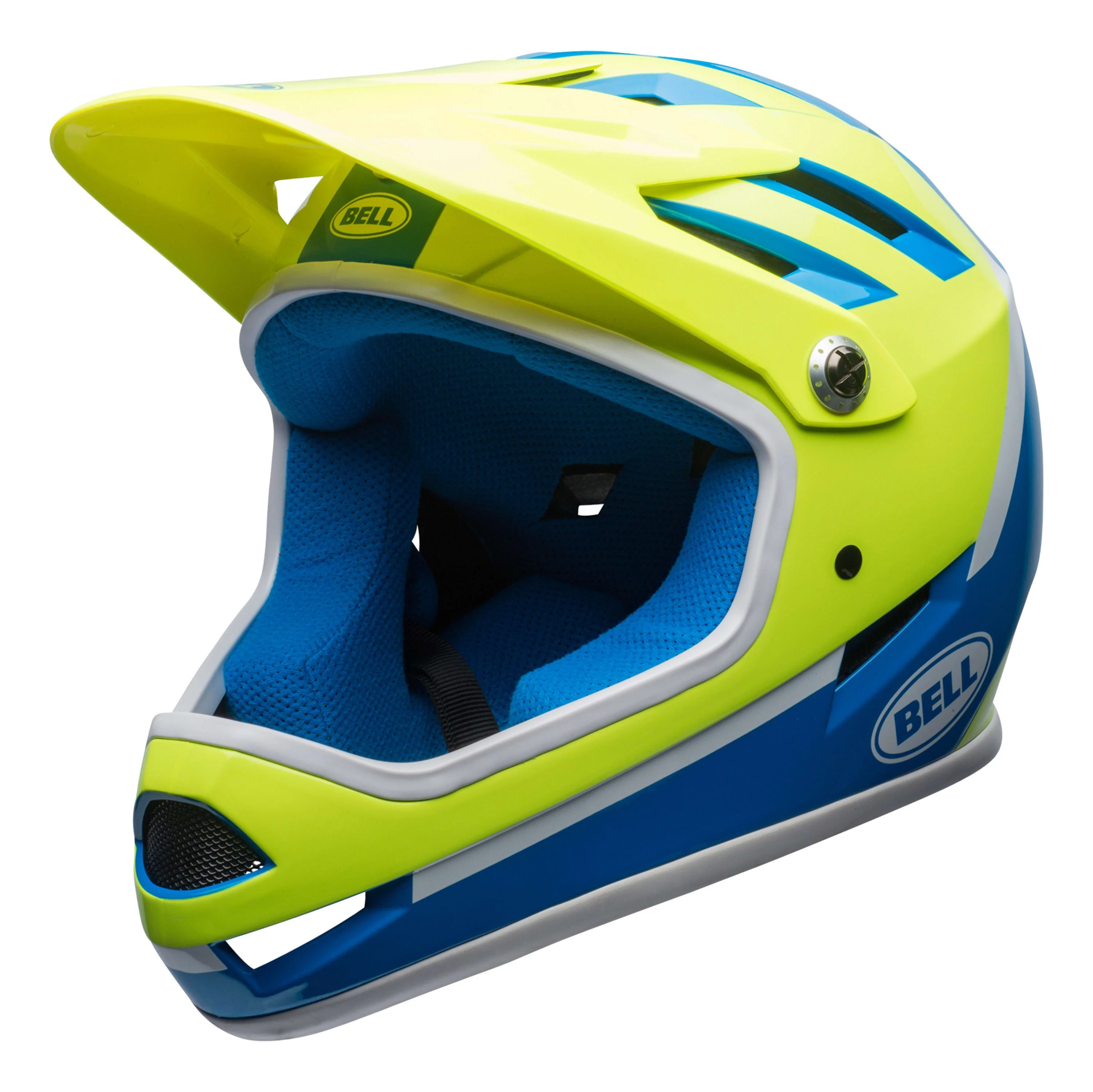 Bell Sanction Helmet - Force Blue / Retina Sear - Image 4