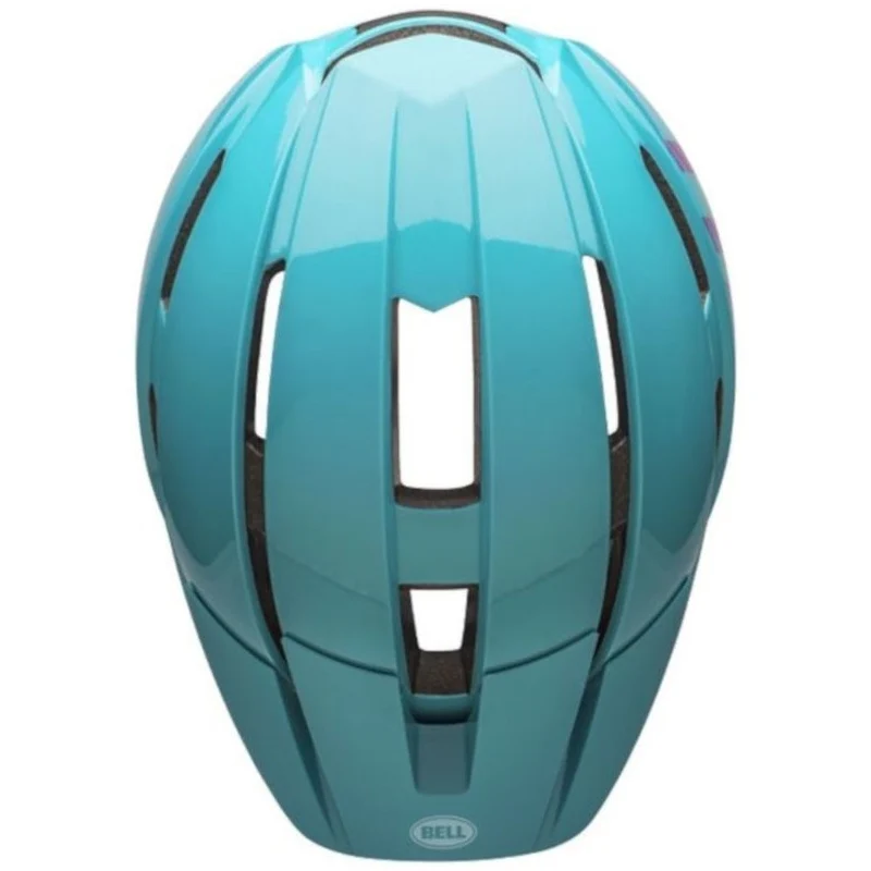 Bell Sidetrack II Helmet - Blue / Pink - Image 2