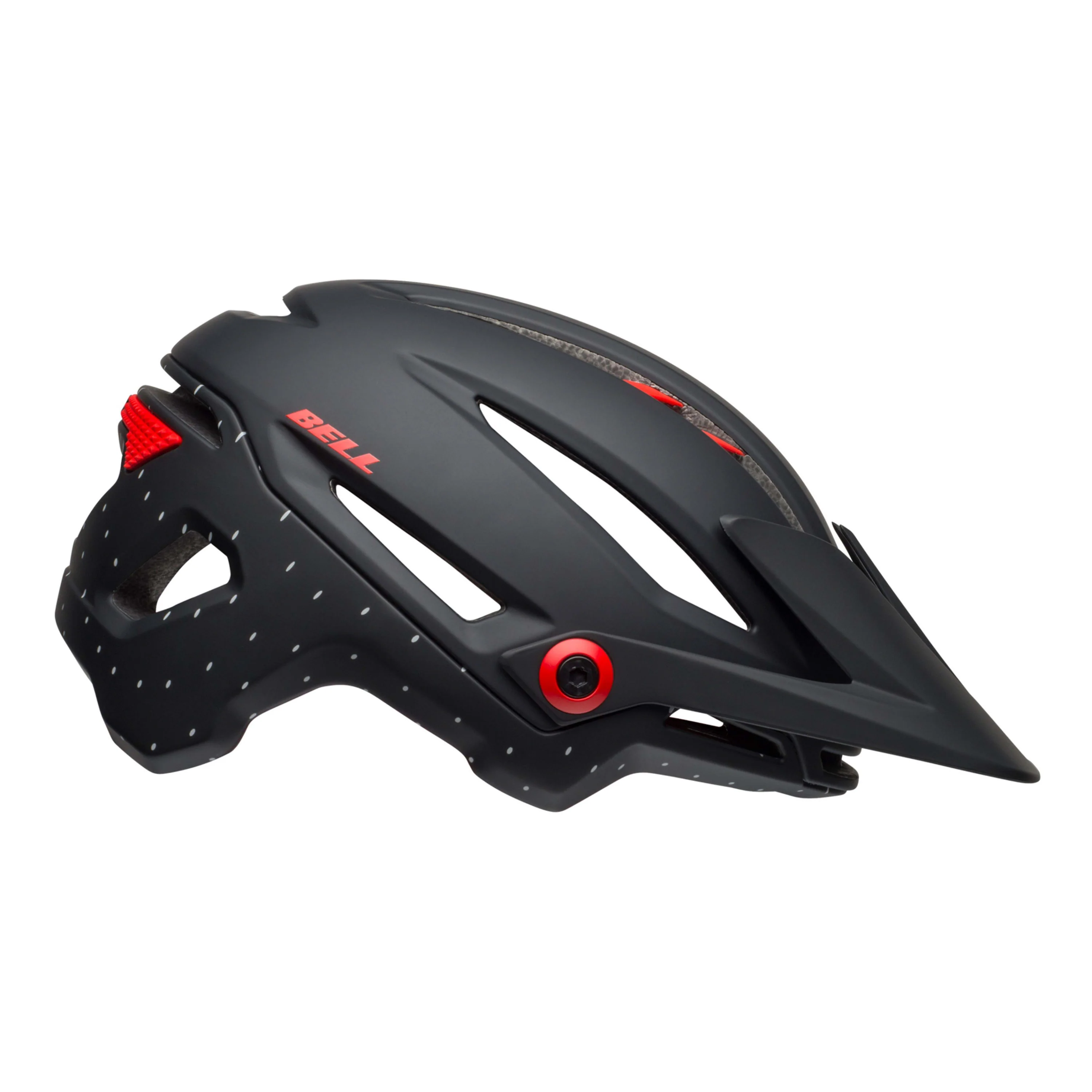Bell Sixer Mips Virago Helmet - Black / White / Red - Image 3