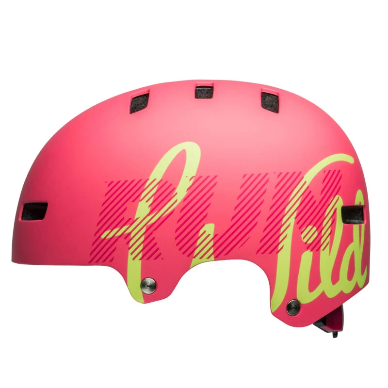 Bell Span Action Fit Helmet - Matte Flamingo / Pear Wild - Image 2