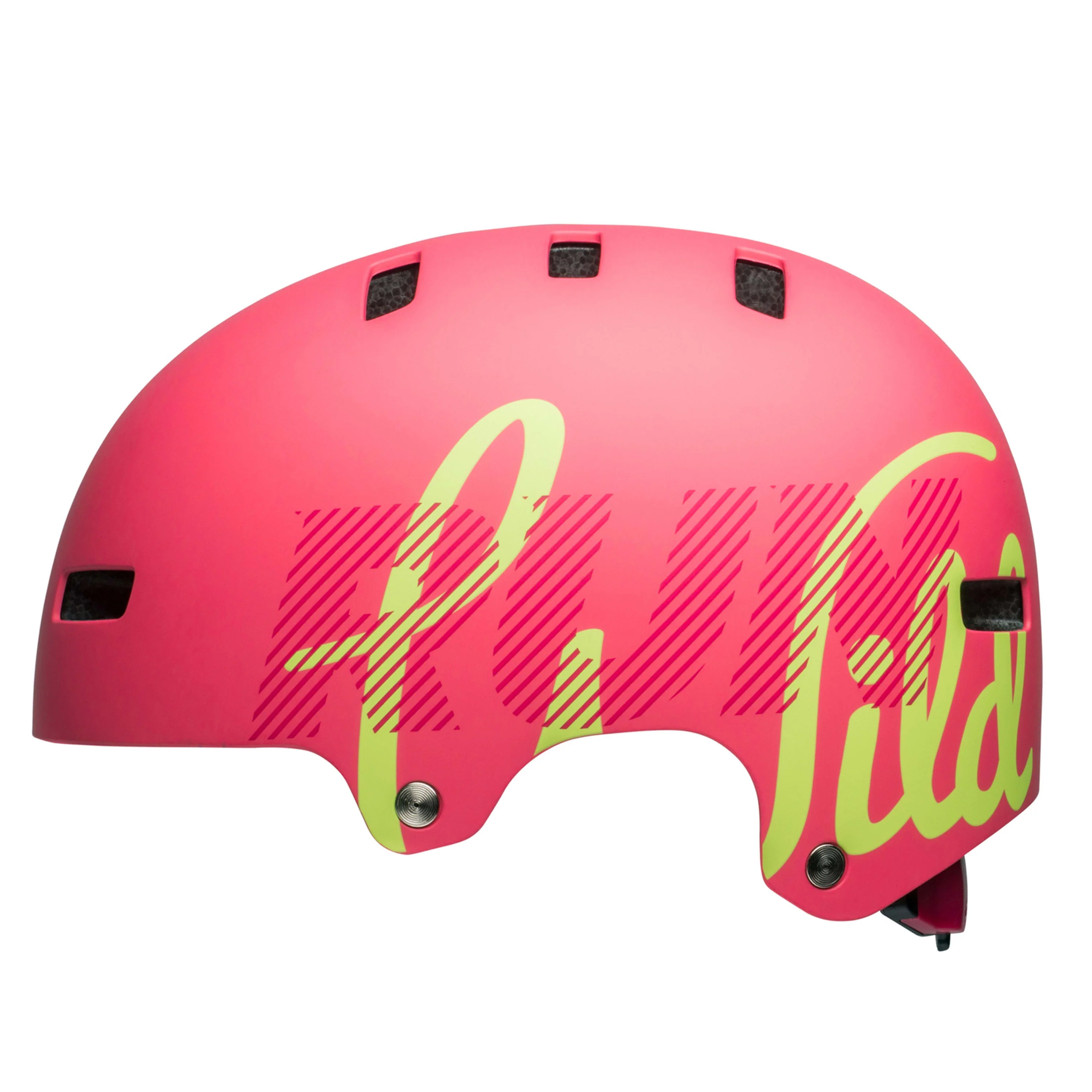 Bell Span Action Fit Helmet - Matte Flamingo / Pear Wild - Image 3