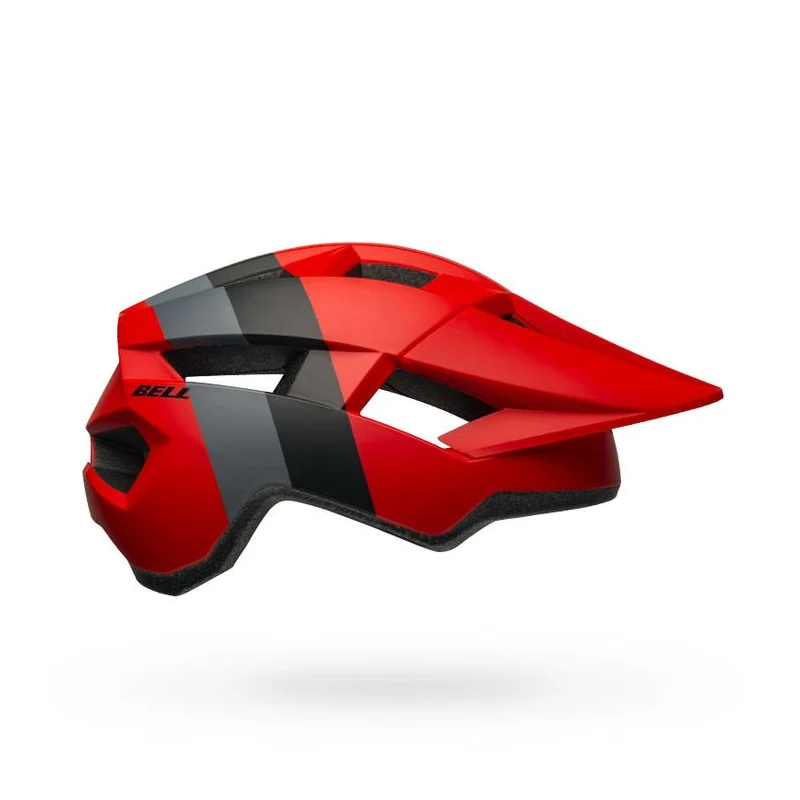 Bell Spark Mips Helmet - Matte Gloss Red / Grey - Image 2