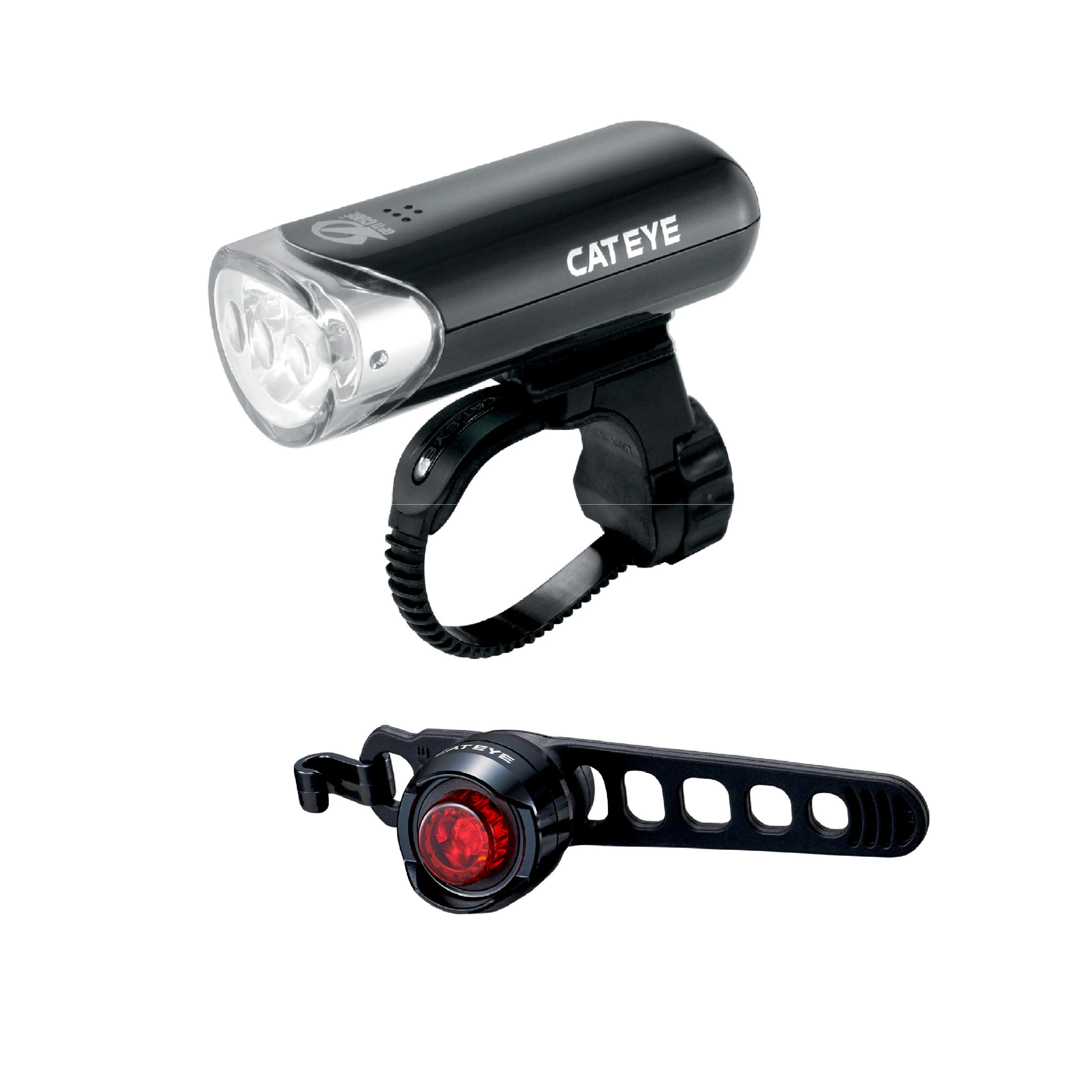 Cateye HL-EL135 & Orb LD160 Lightset - Black - Image 2