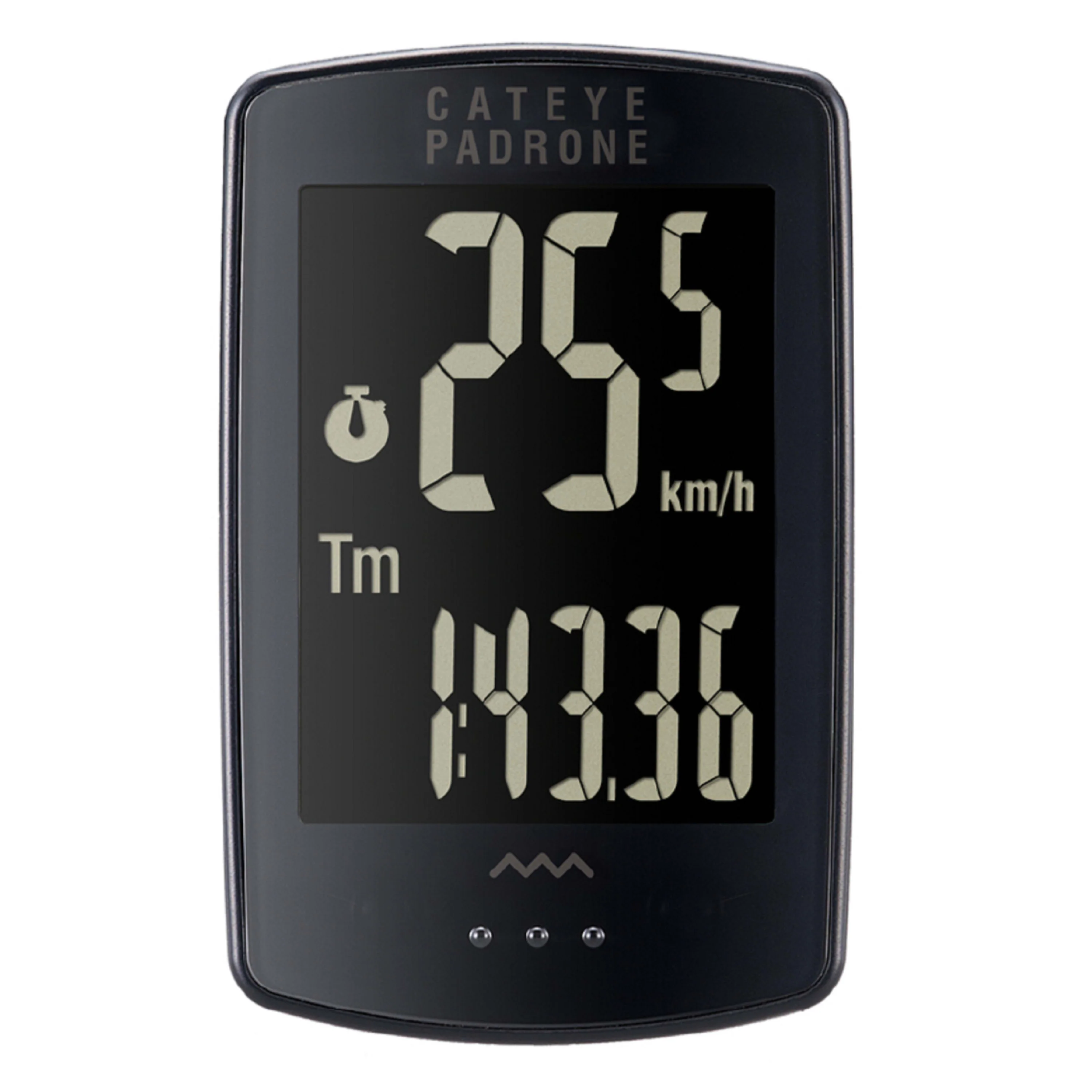 Cateye Padrone Stealth PA100W Cycle Computer - Black - Image 2