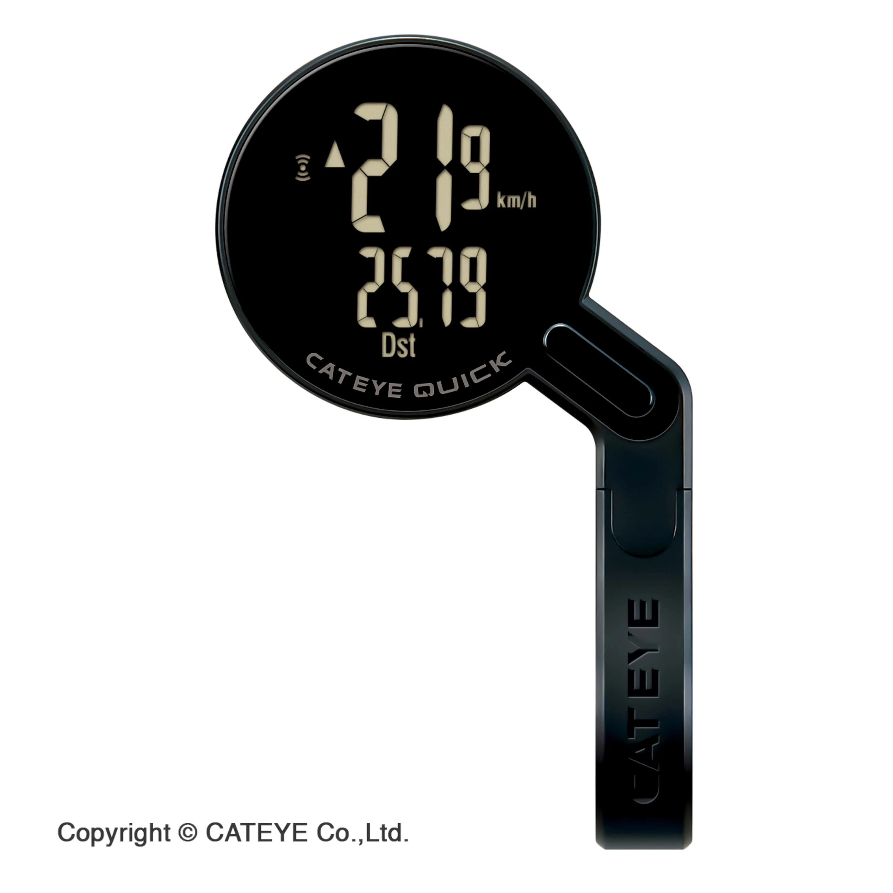 Cateye Quick Cycle Computer RS100W - Black - Image 3