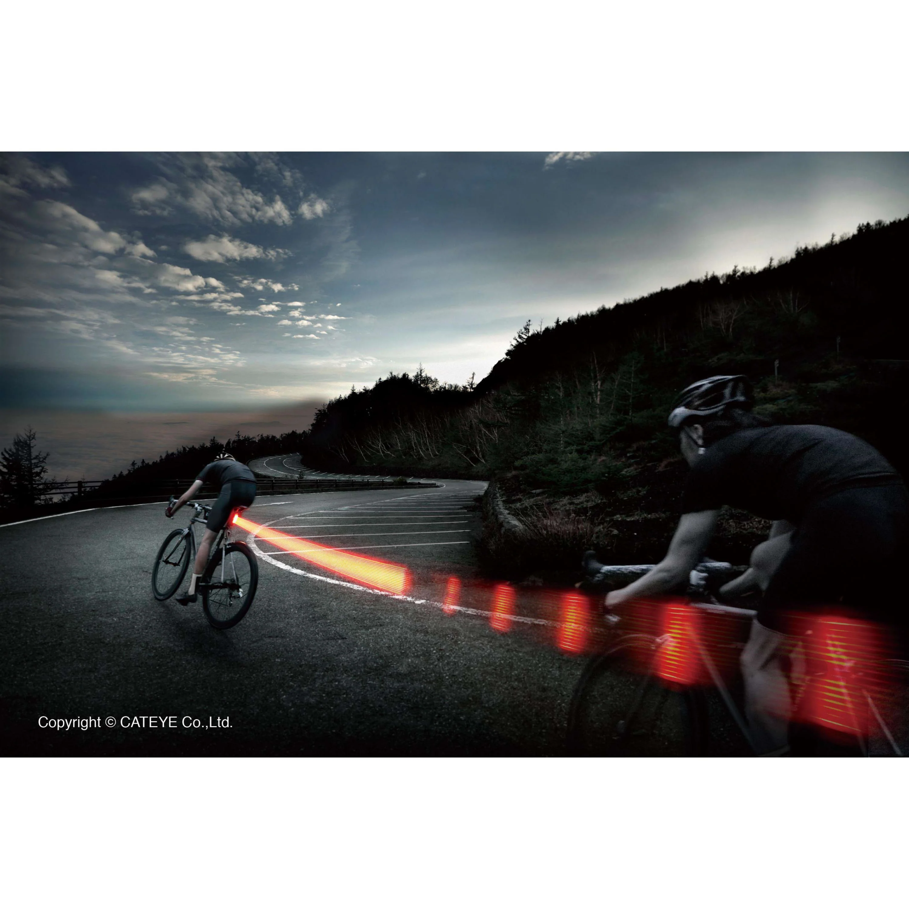 Cateye Rapid X2 Kinetic Rear Light TL-LD710K - Image 3