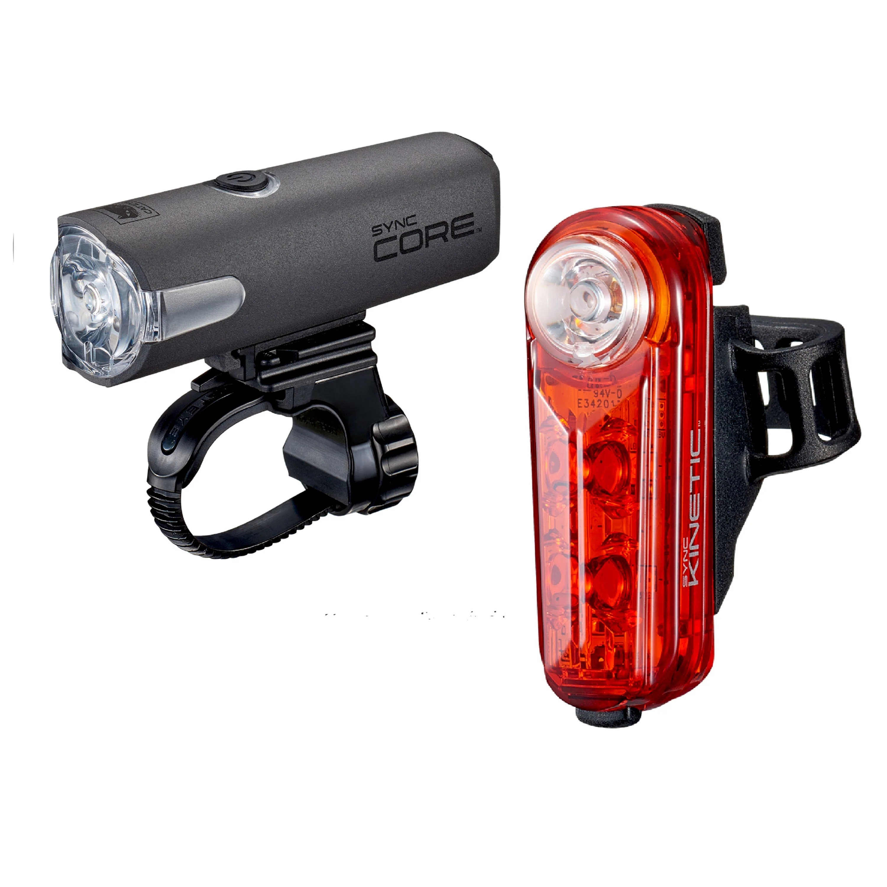 Cateye Sync Core & Kinetic Lightset NW100 - Black - Image 2