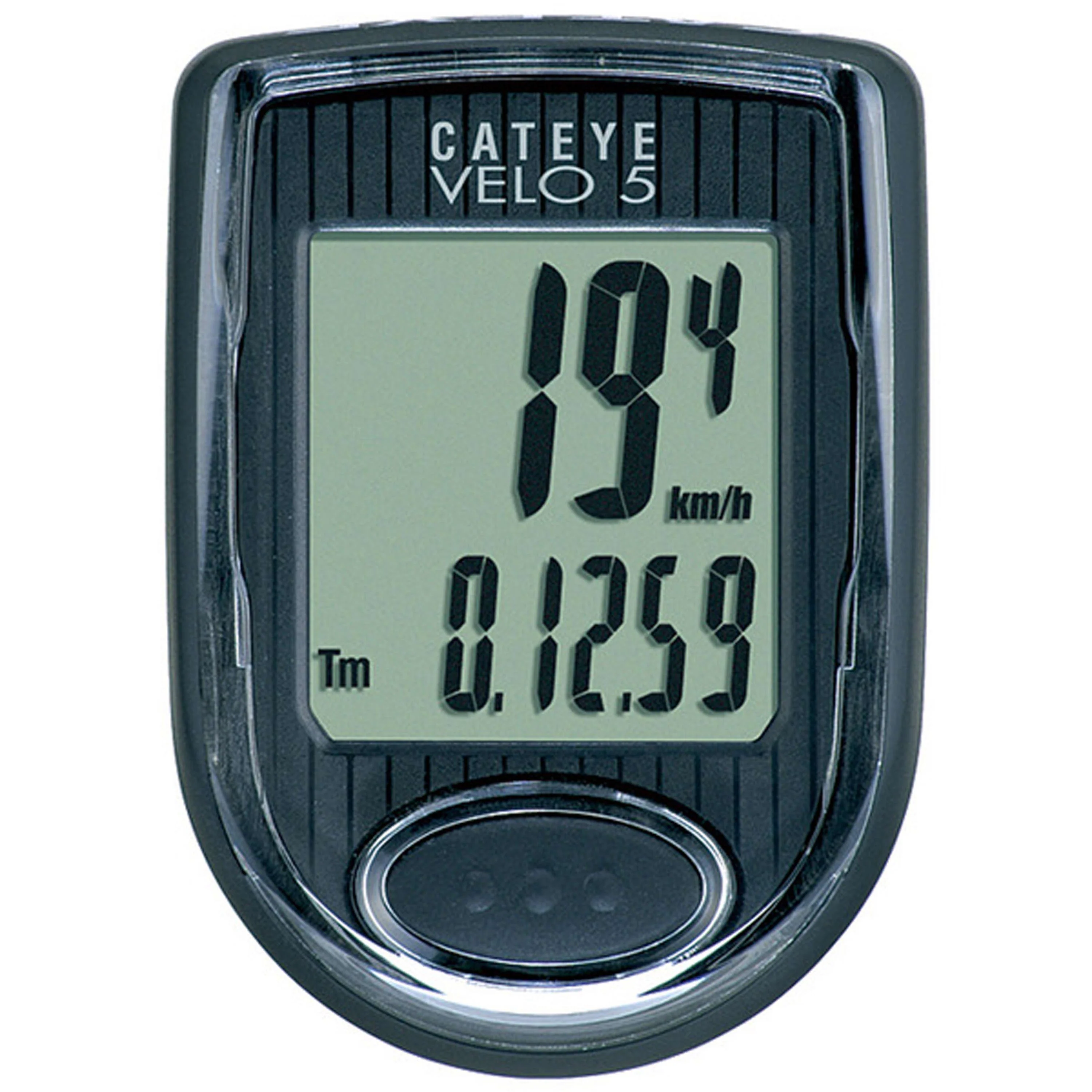 Cateye Velo 5 Cycle Computer - Black - Image 2