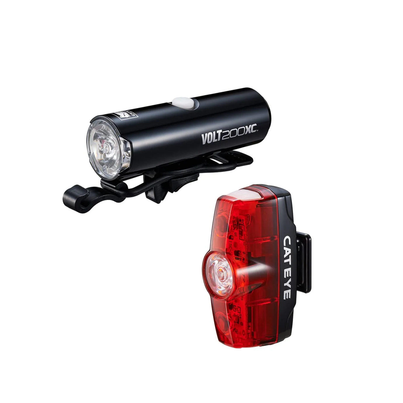 Cateye Volt 200 XC & Rapid Mini Lightset - Image 2
