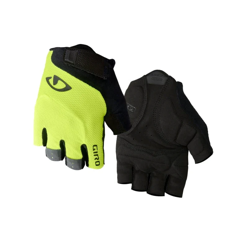 Giro Bravo Gloves - Yellow / Black - Image 4
