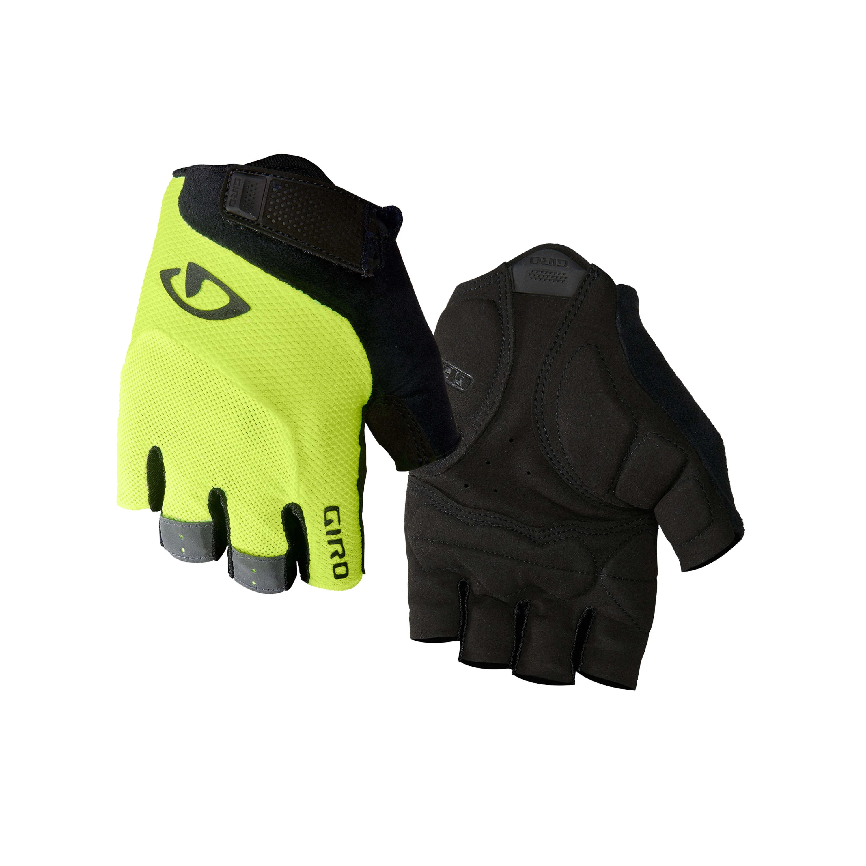 Giro Bravo Gloves - Yellow / Black - Image 5