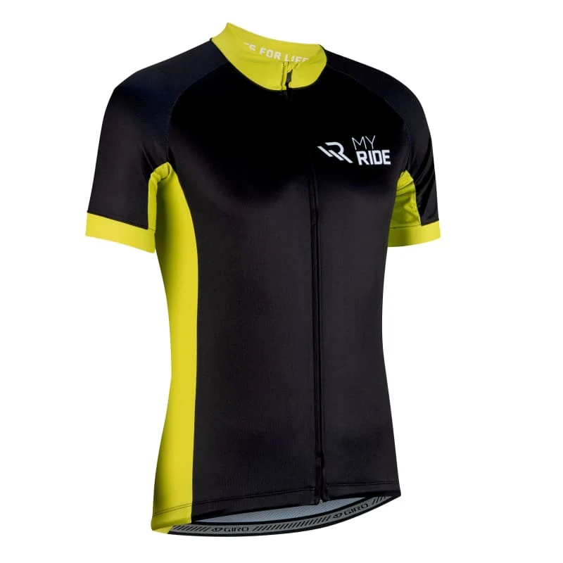 Giro Chrono Sport Jersey Myride 2021 - Black / Lime - Image 2