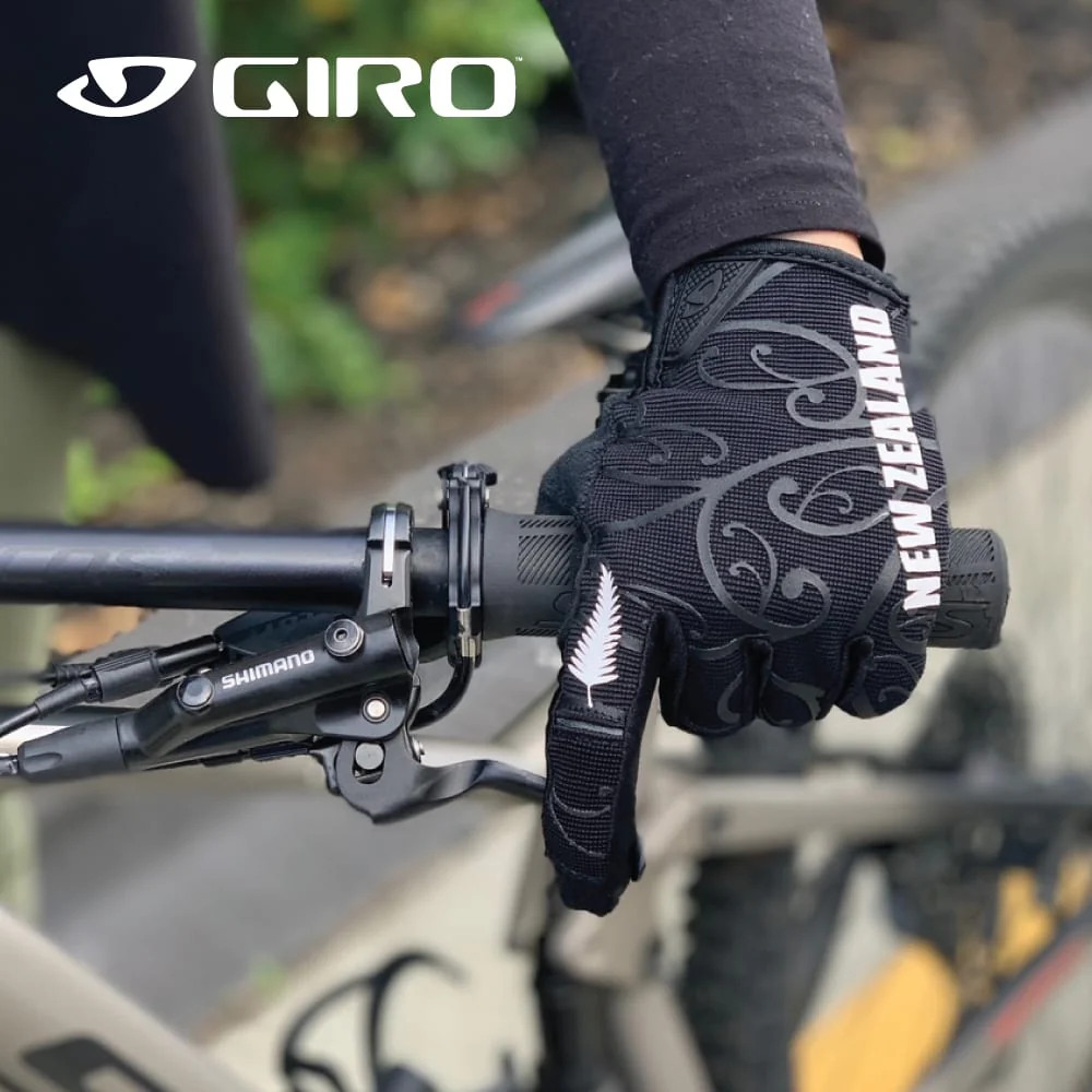 Giro Dnd Mtb Gloves NZ Fern - Black / Grey - Image 5