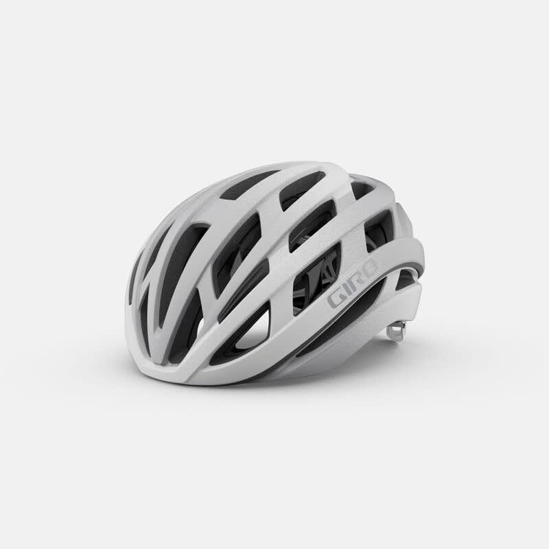 Giro Helios Spherical Road Helmet - White / Silver - Image 3