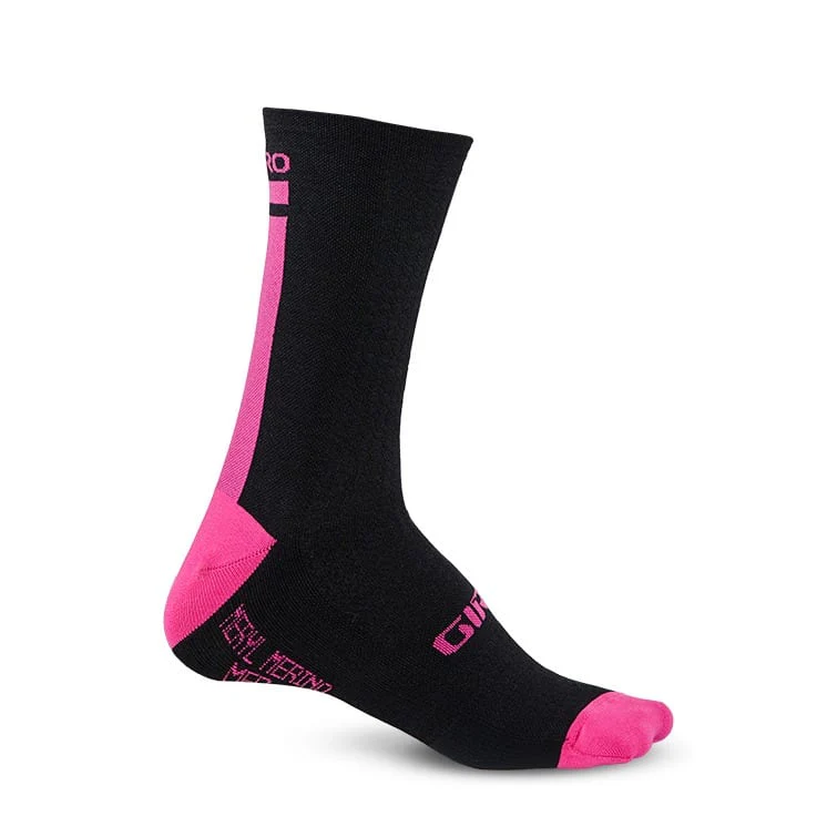 Giro Hrc Plus Merino Socks - Bright Pink - Image 2