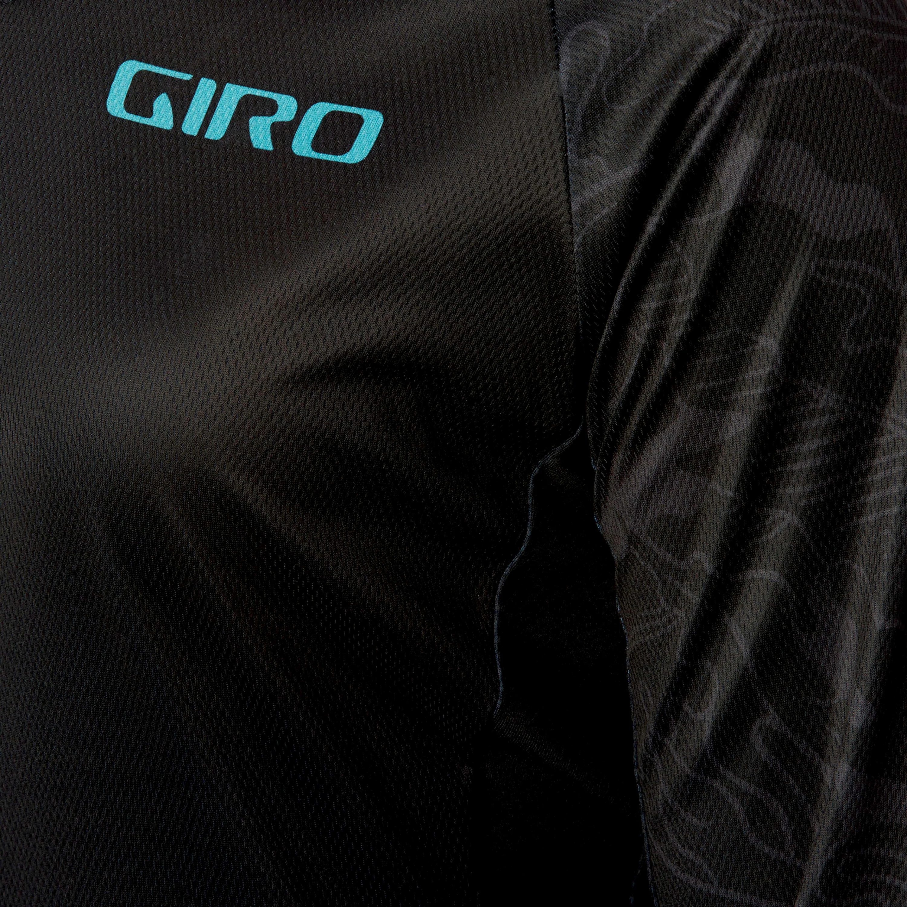 Giro Roust Jersey 3/4 Sleeve Mtb Womens - Black / Floral - Image 4