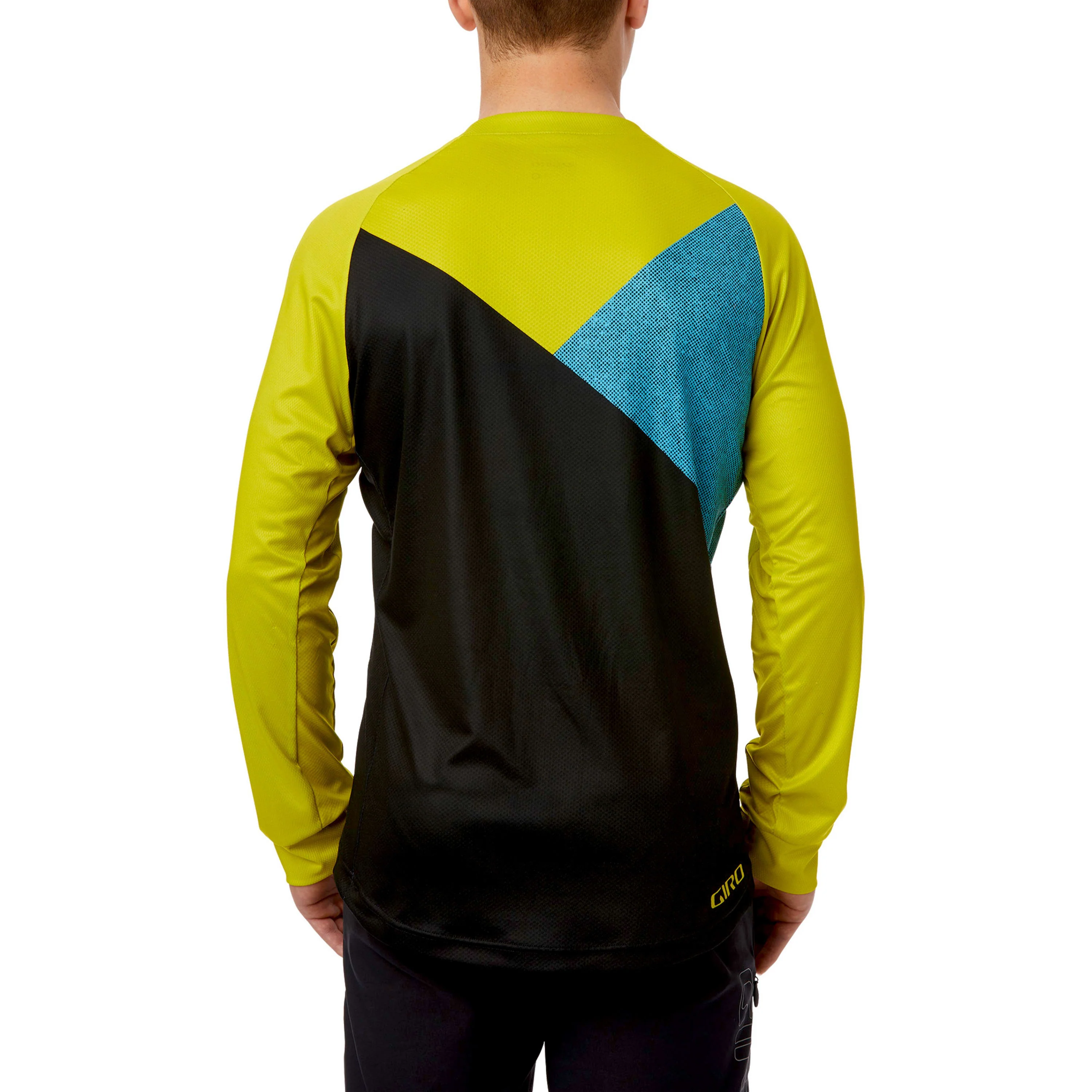 Giro Roust Jersey LS Mtb Mens - Citron Green - Image 3