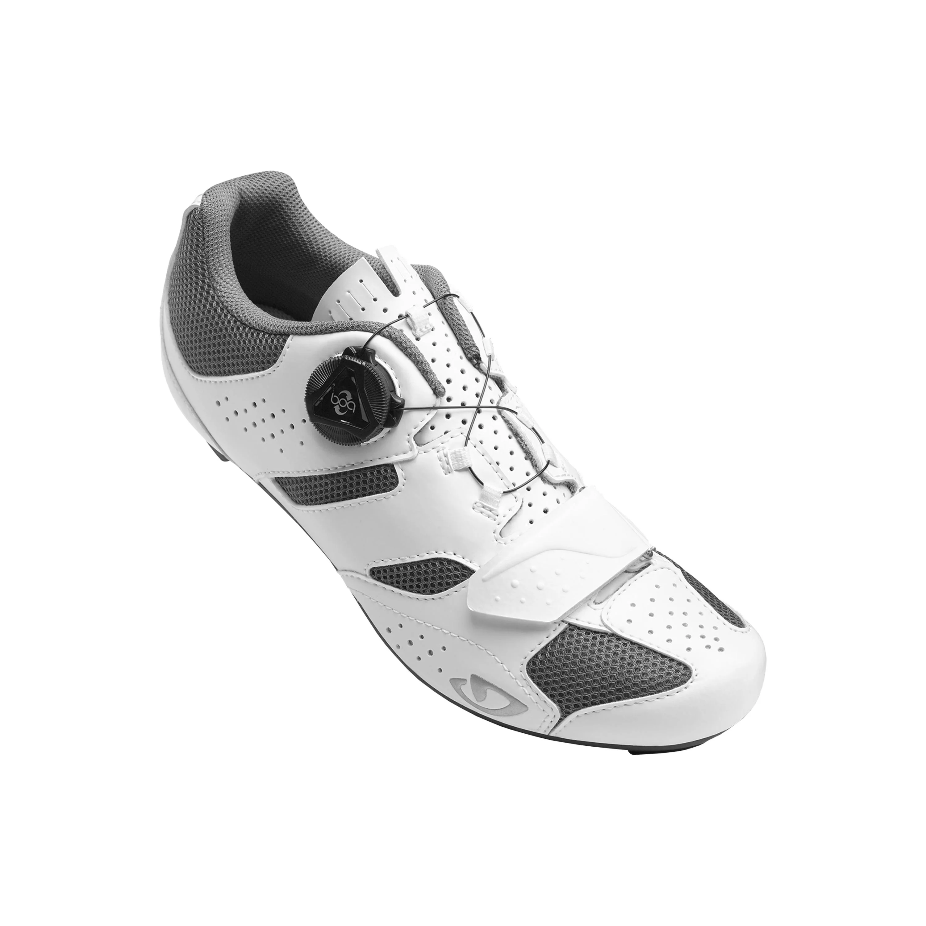 Giro Savix Road Shoes Womens - White / Matte Titanium - Image 2