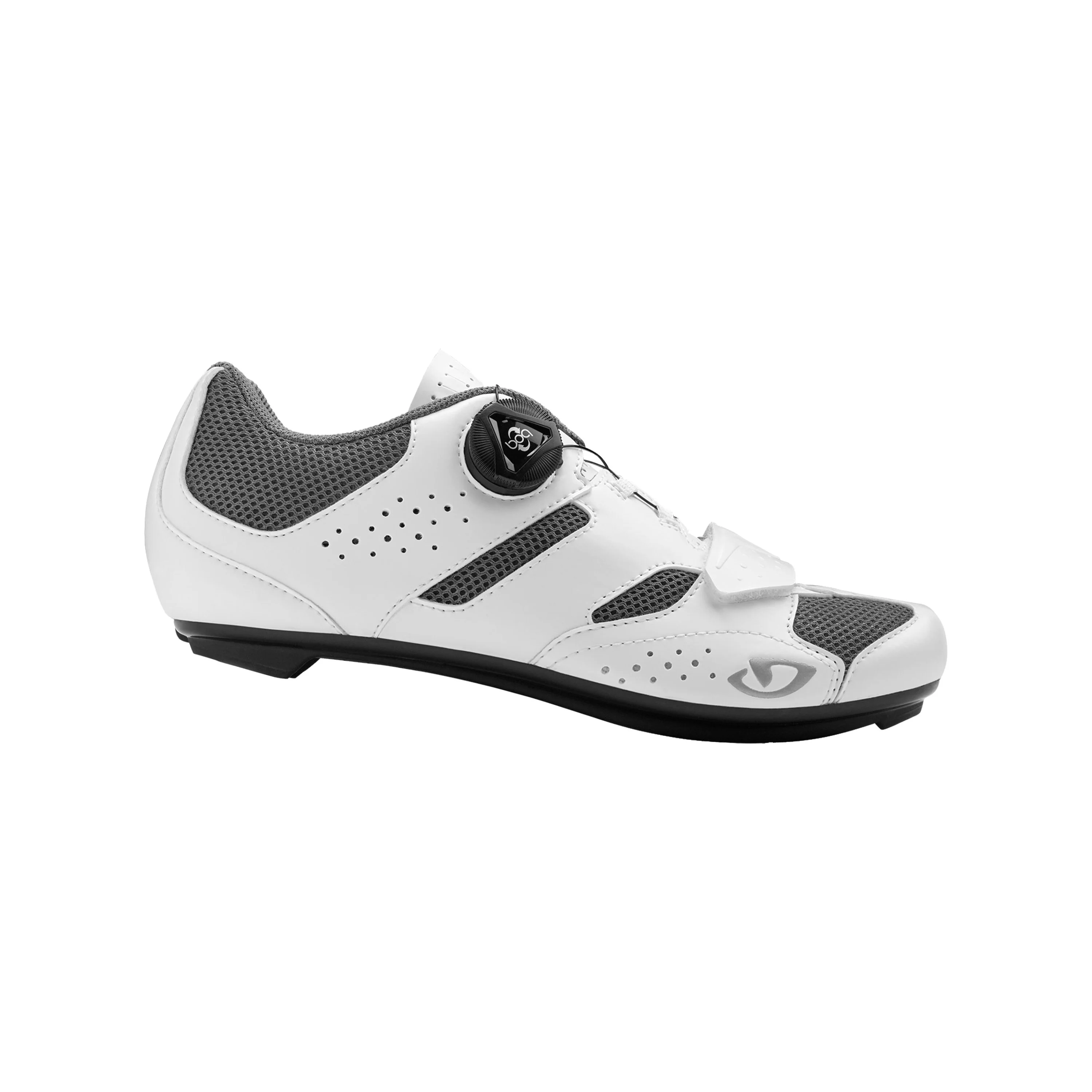 Giro Savix Road Shoes Womens - White / Matte Titanium - Image 3