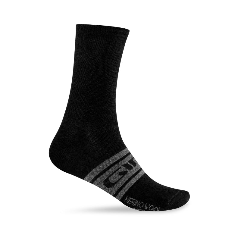 Giro Seasonal Merino Wool Socks - Black - Image 4