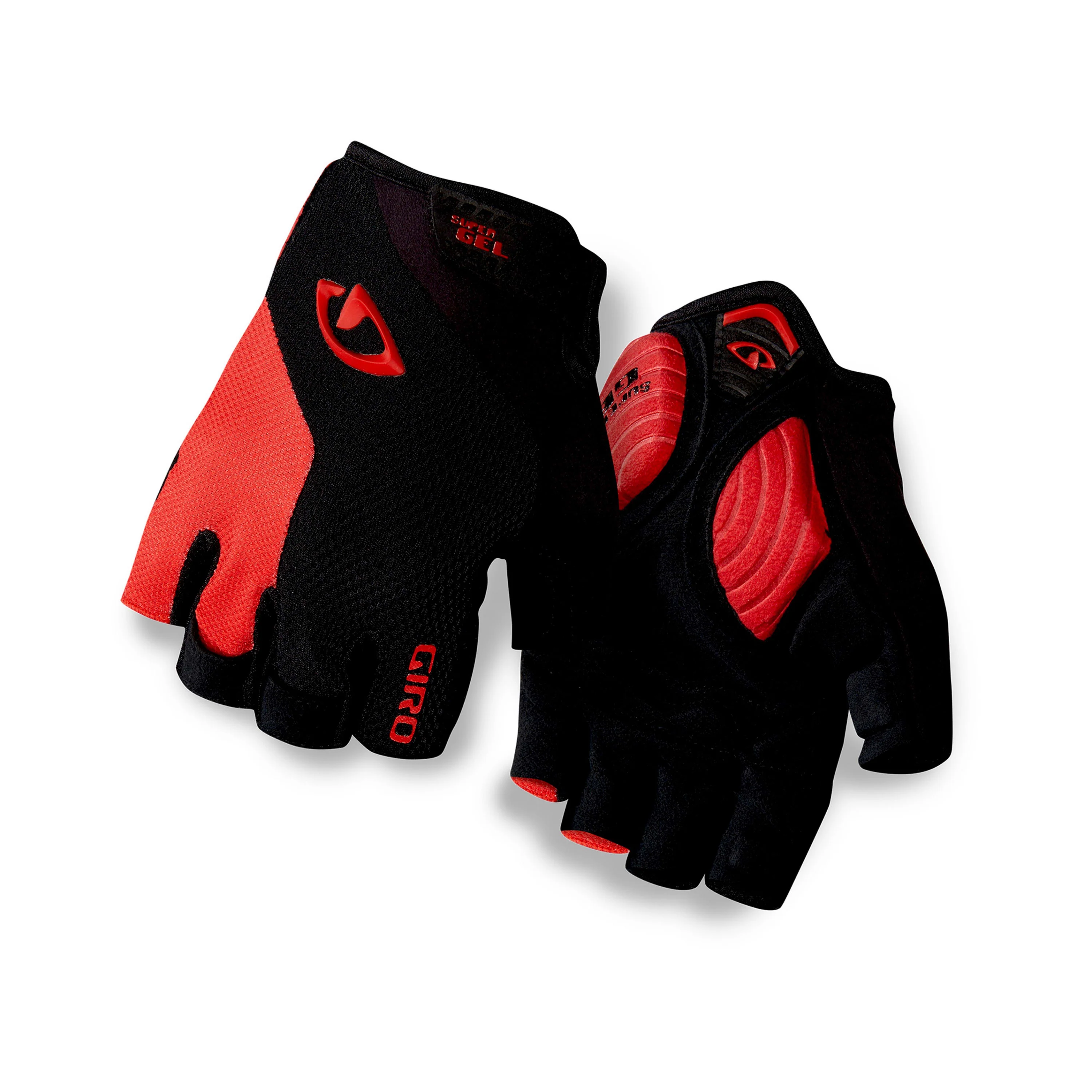 Giro Strade Dure Supergel Glove - Black / Red - Image 2