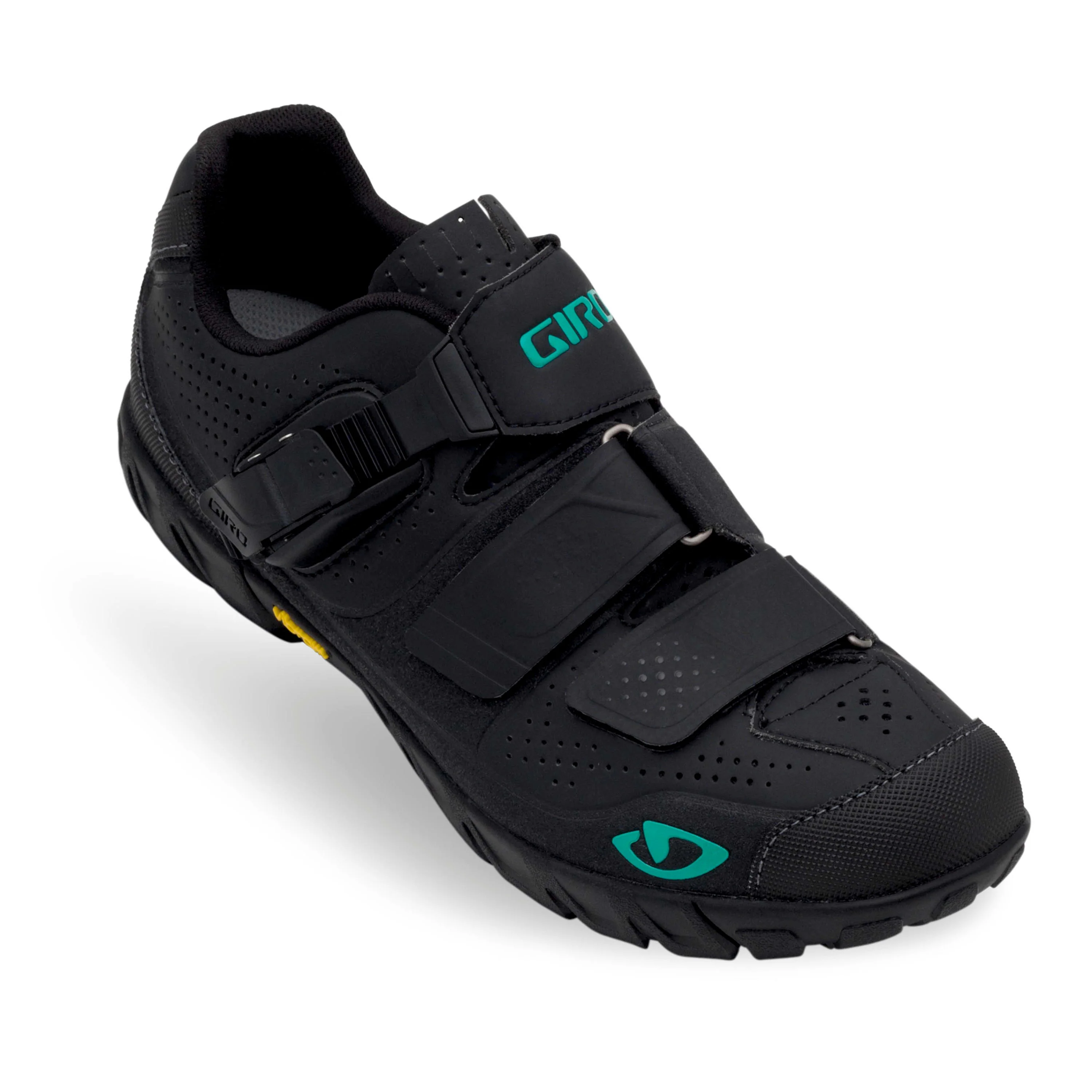 Giro Terradura Ladies Shoes - Black / Dynasty Green - Image 2
