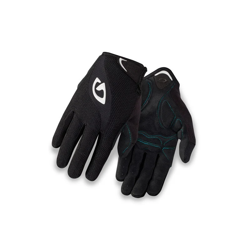 Giro Tessa Long Finger Ladies Glove - Black / White - Image 2