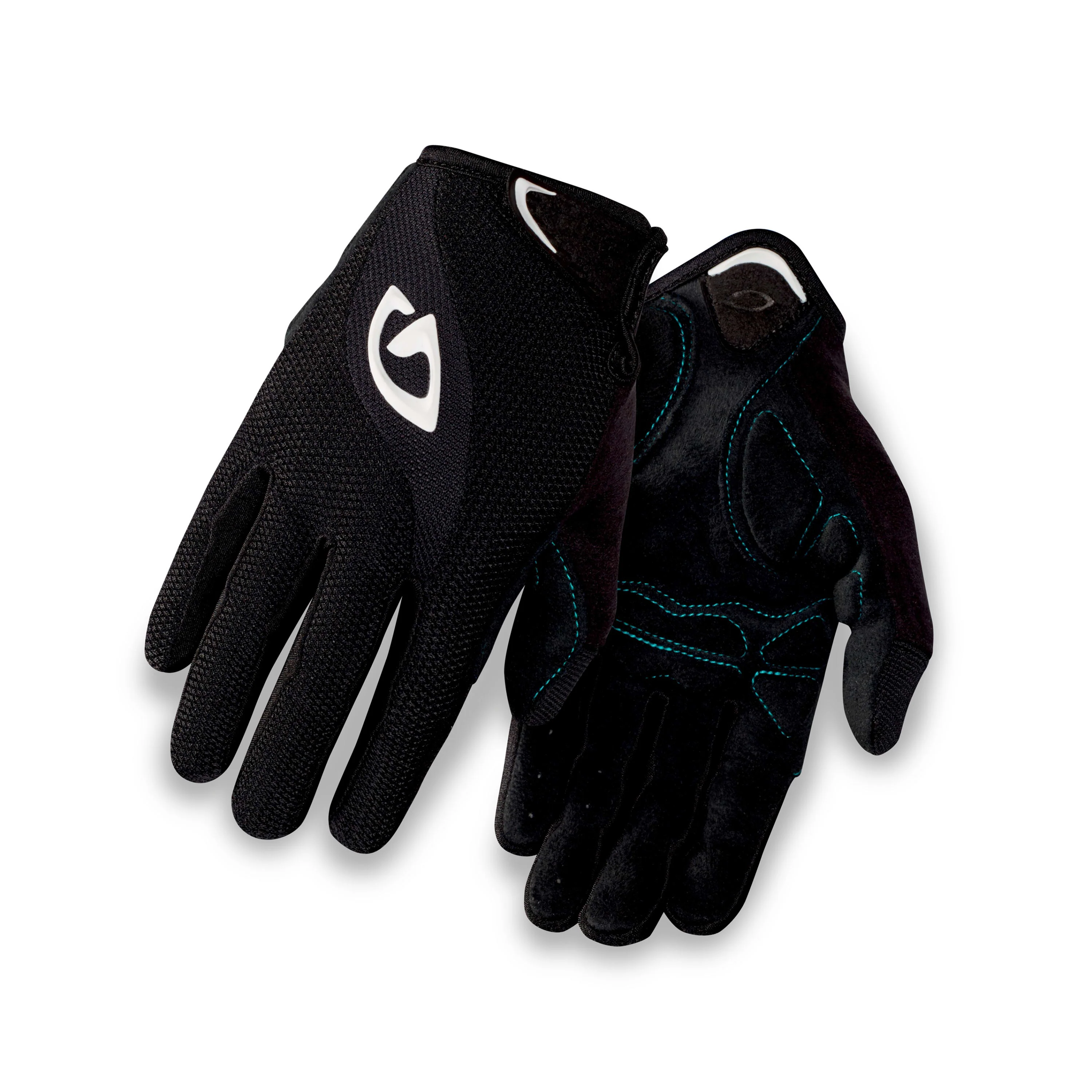 Giro Tessa Long Finger Ladies Glove - Black / White - Image 3