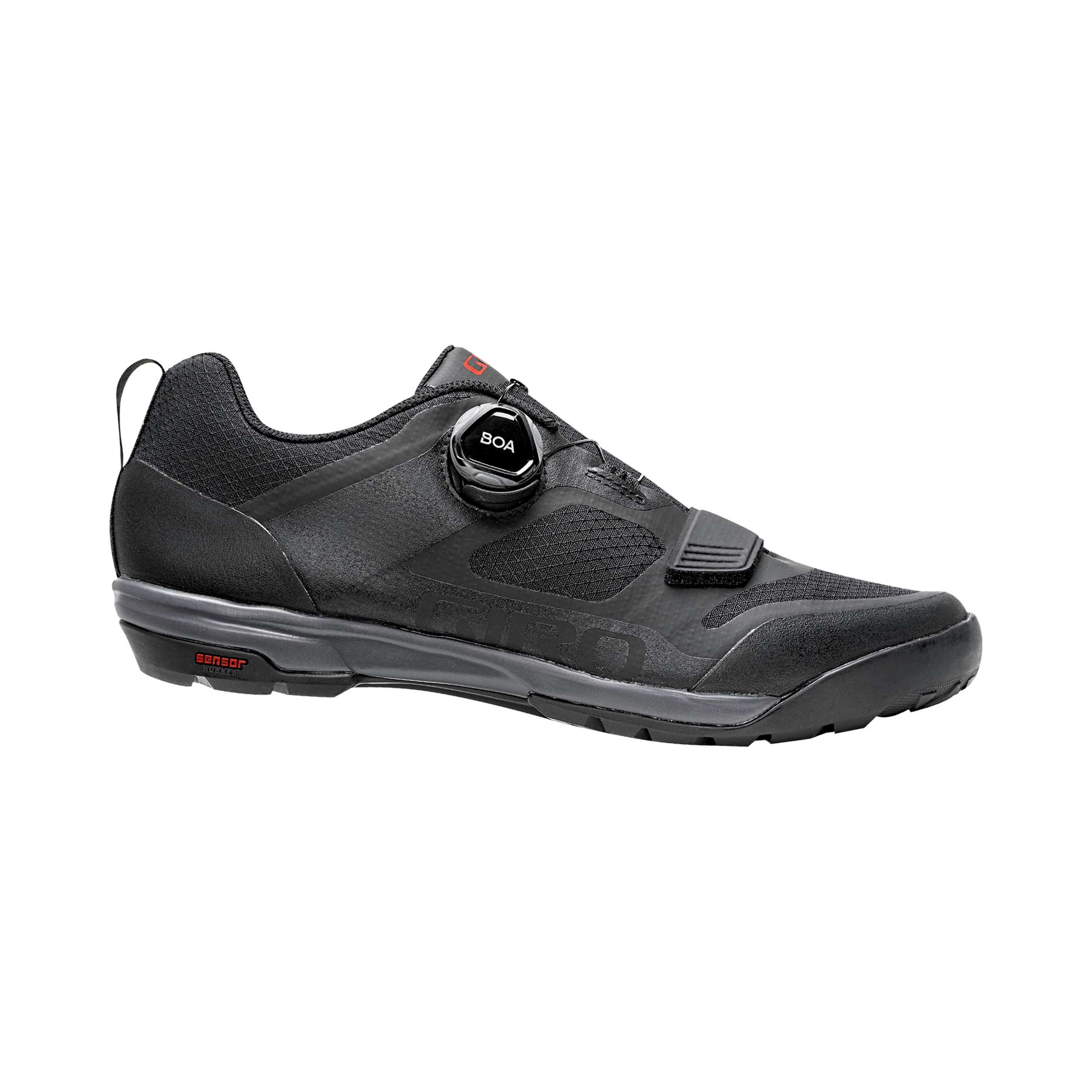 Giro Ventana Boa Mens Shoes - Black / Dark Shadow - Image 3