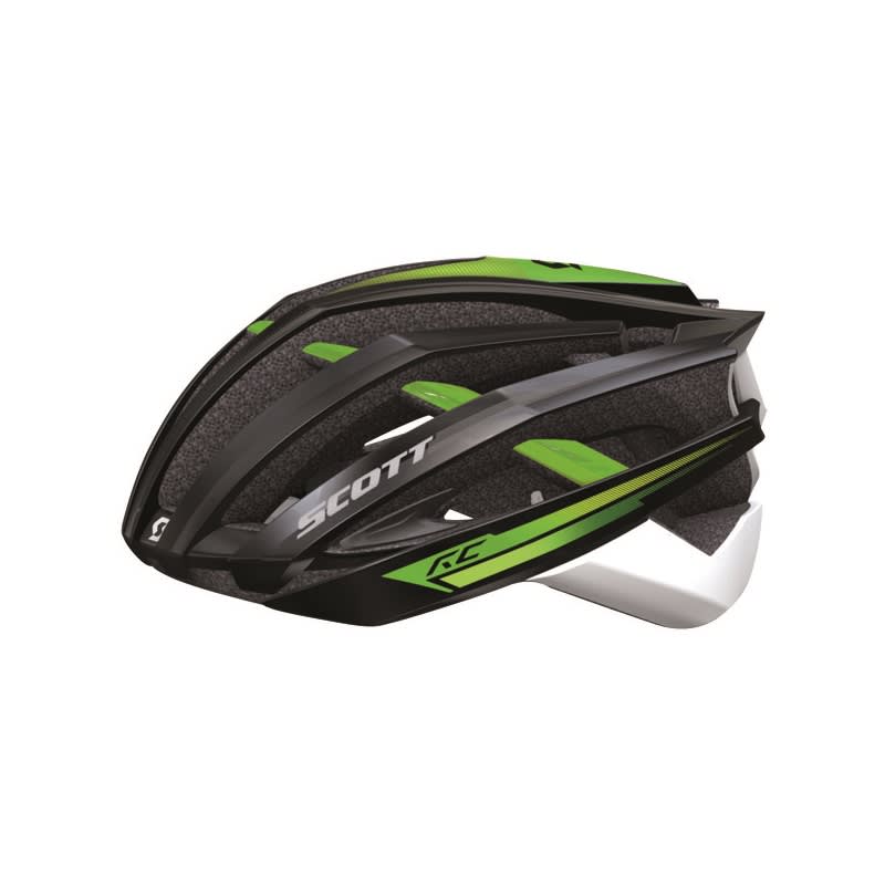 Helmet Scott Vanish Evo (as) Spl Blk/grn - Black / Green - Image 2