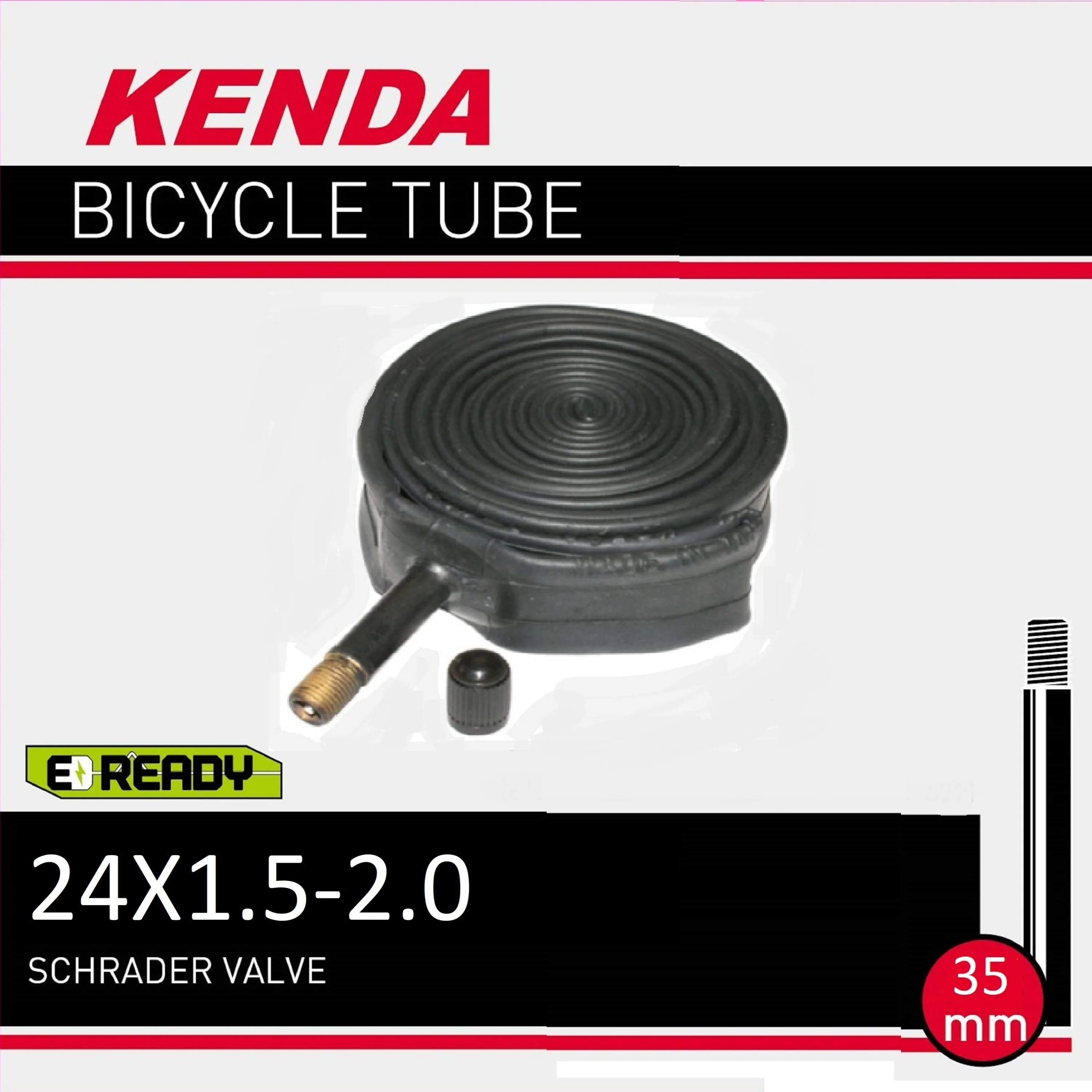 Kenda Tube 24 X 1.5-2.0 35MM Schrader - Image 2
