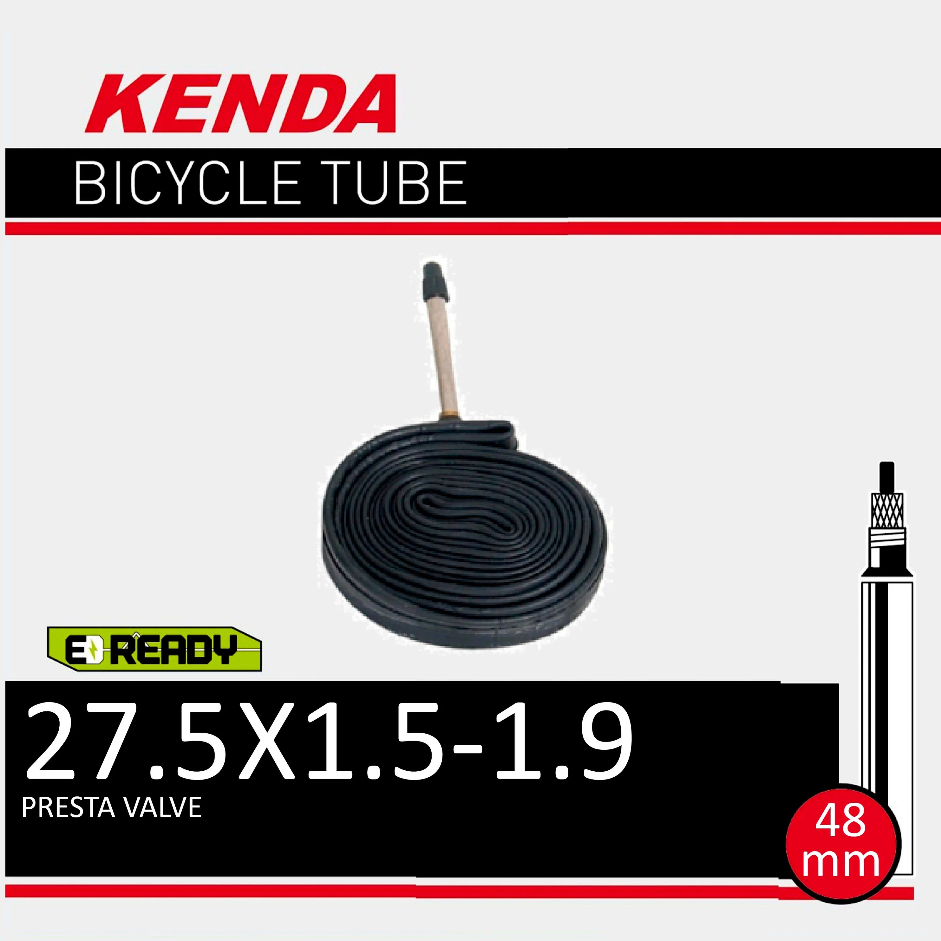 Kenda Tube 27.5 X 1.5-1.95 48MM Presta - Image 2