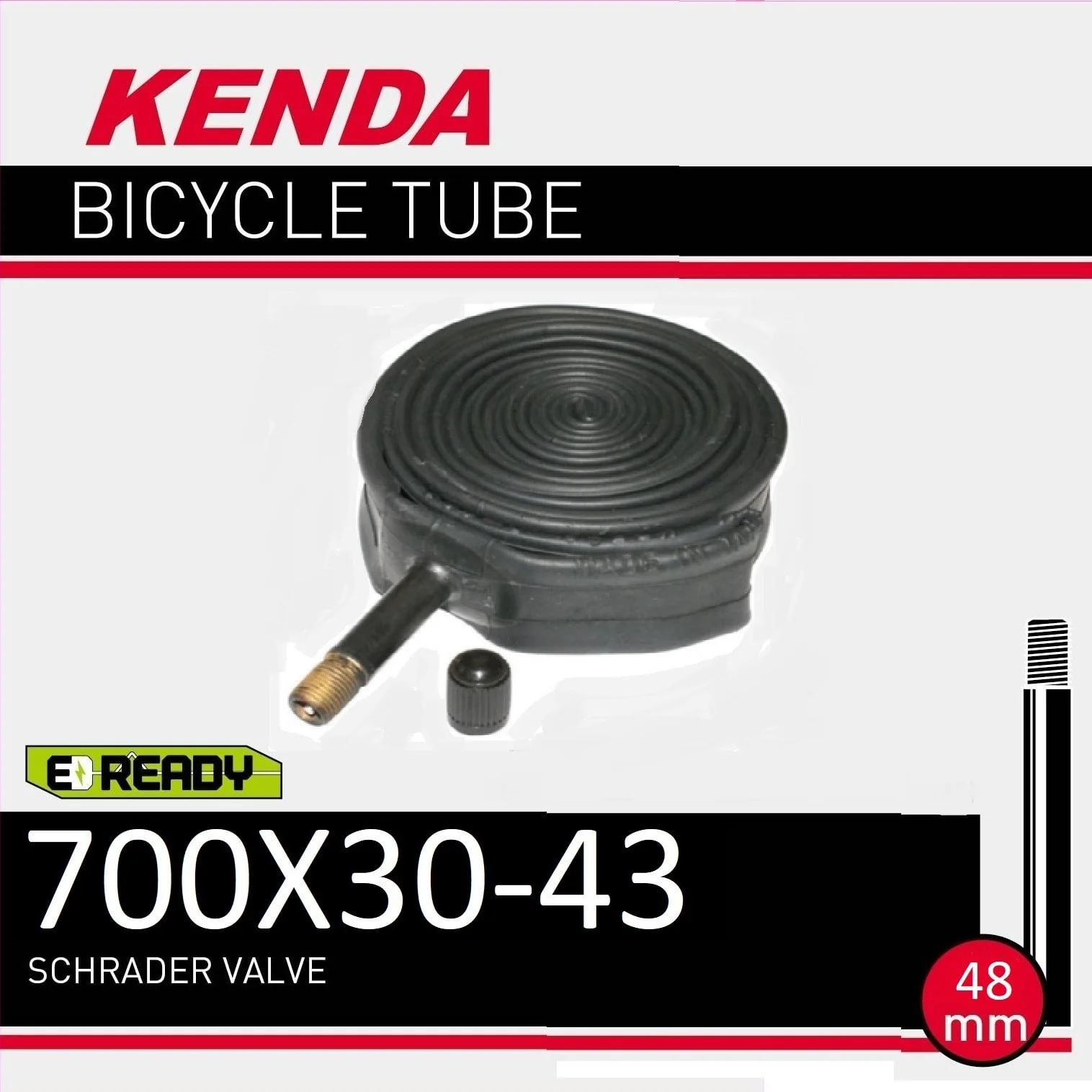 Kenda Tube 700 X 30-43 48MM Schrader - Image 2