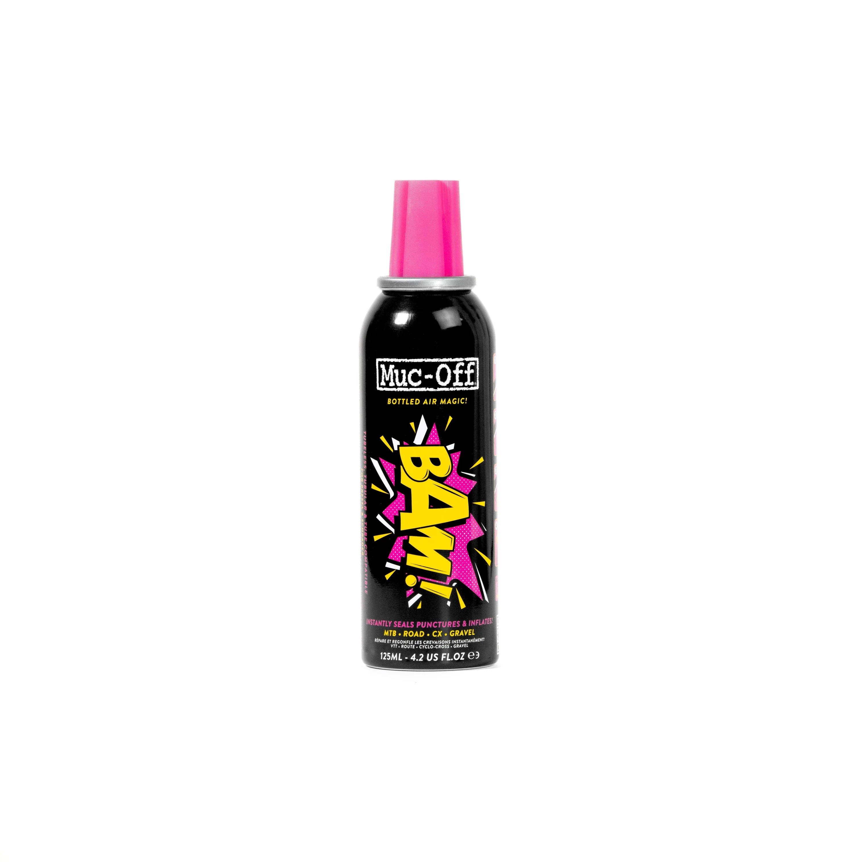 Muc-off B.a.m! - Bottled Air Magic Inflator With Sealant 125ML - Image 2