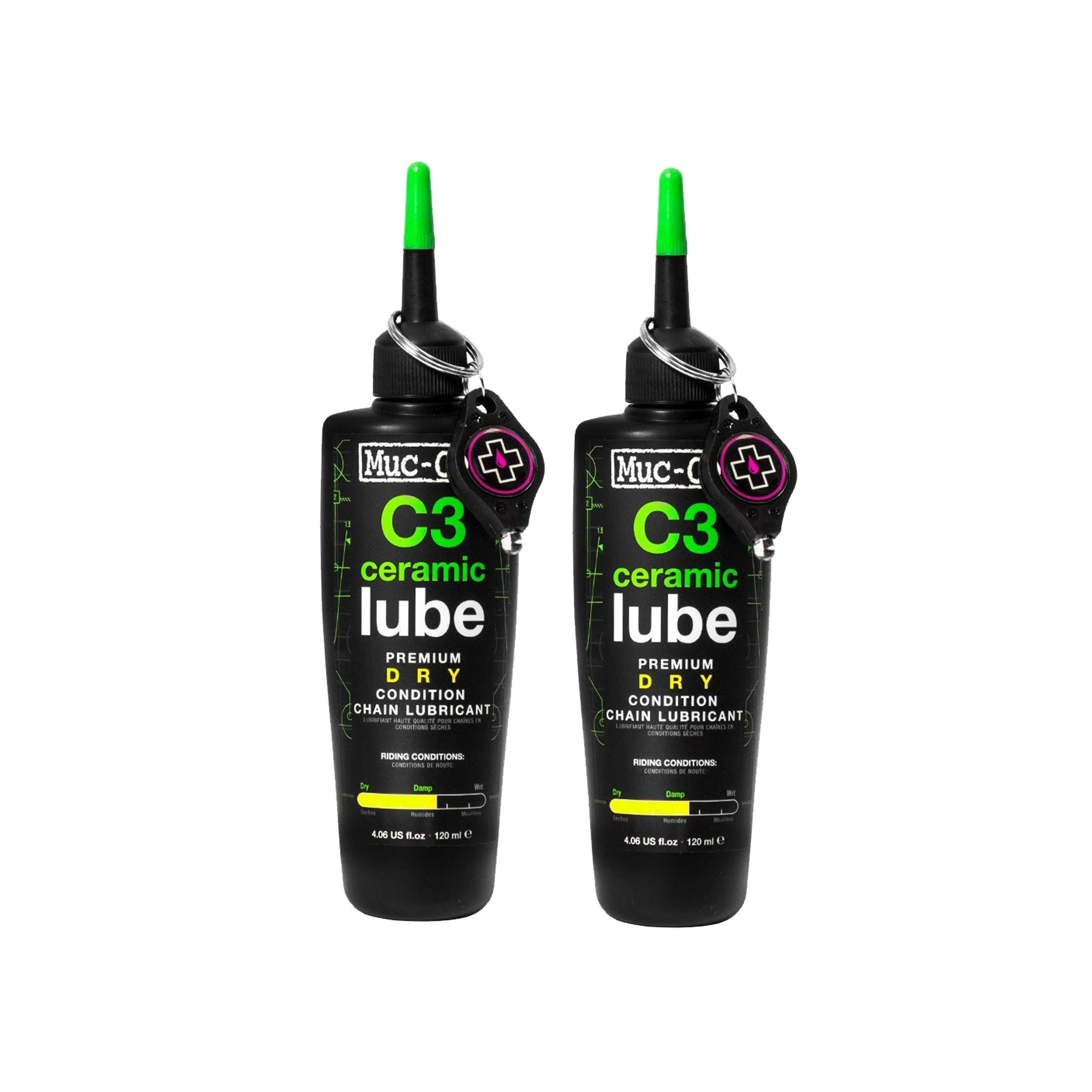 Muc-off C3 Ceramic Dry Lube 120ML Twin Pack - Image 2