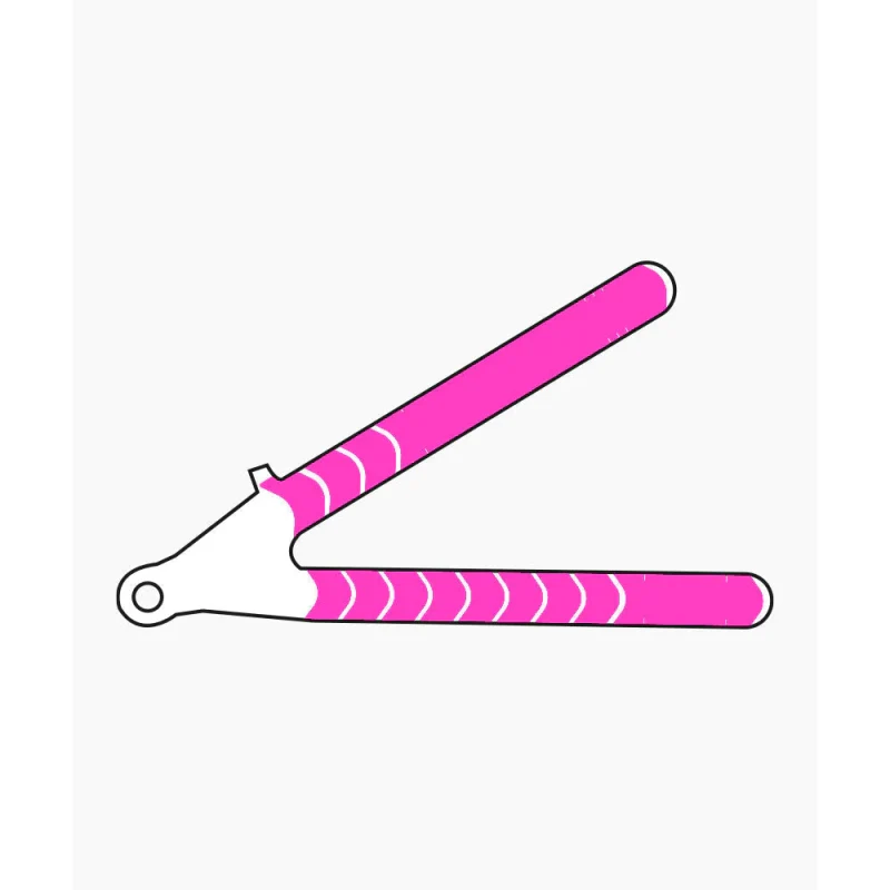 Muc-off Chainstay Protection Kit - Fluoro Pink / Bolt - Image 2