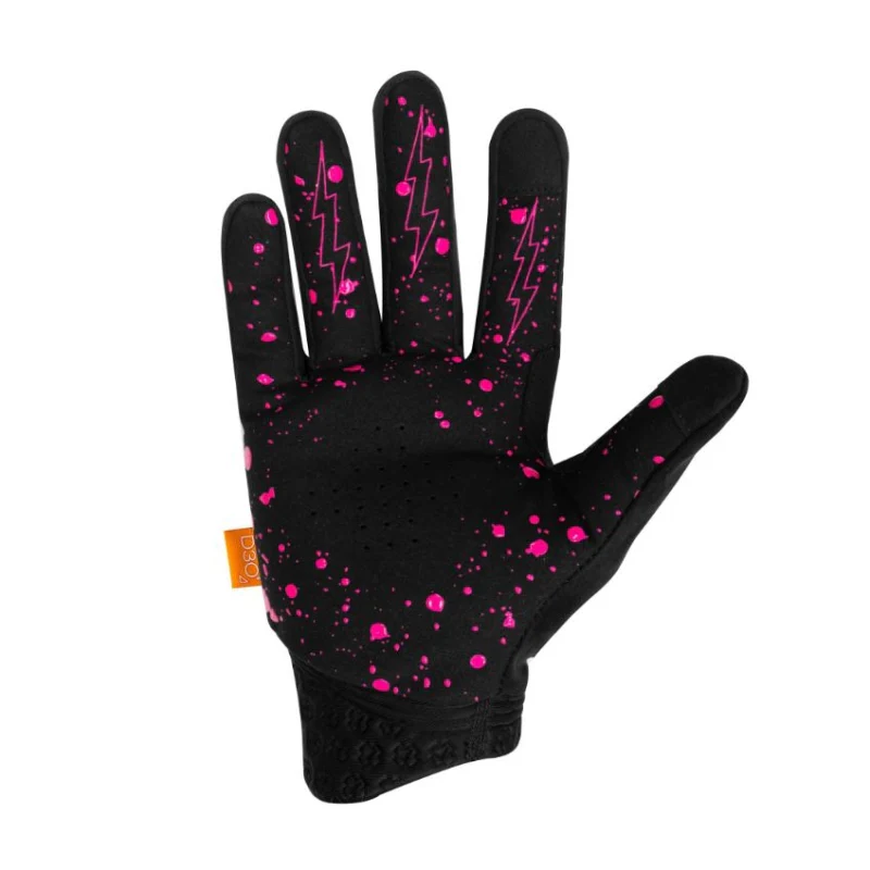 Muc-off D30 Rider Gloves - Black / Bolt - Image 2